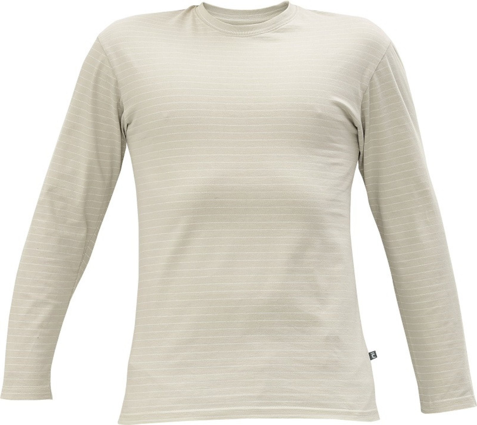 Antistatické ESD tričko Cerva Noyo s dlhými rukávmi - veľkosť: XL, farba: sivá