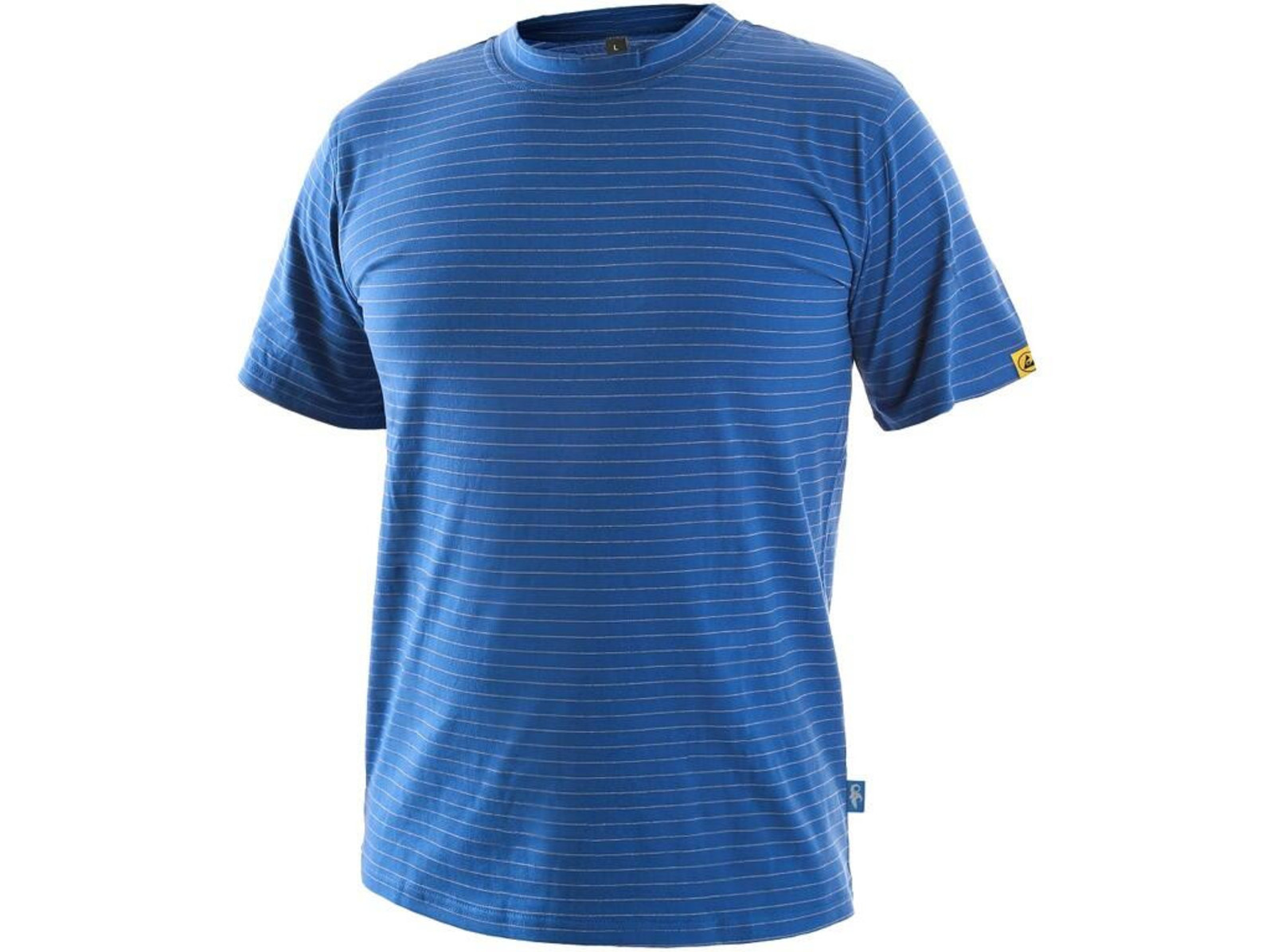 Antistatické tričko ESD CXS Nome - veľkosť: XXL, farba: svetlo modrá