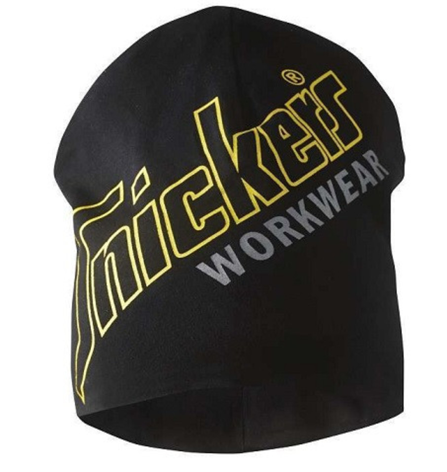 Bavlnená pracovná čiapka Snickers® AllroundWork s logom - veľkosť: UNI, farba: čierna