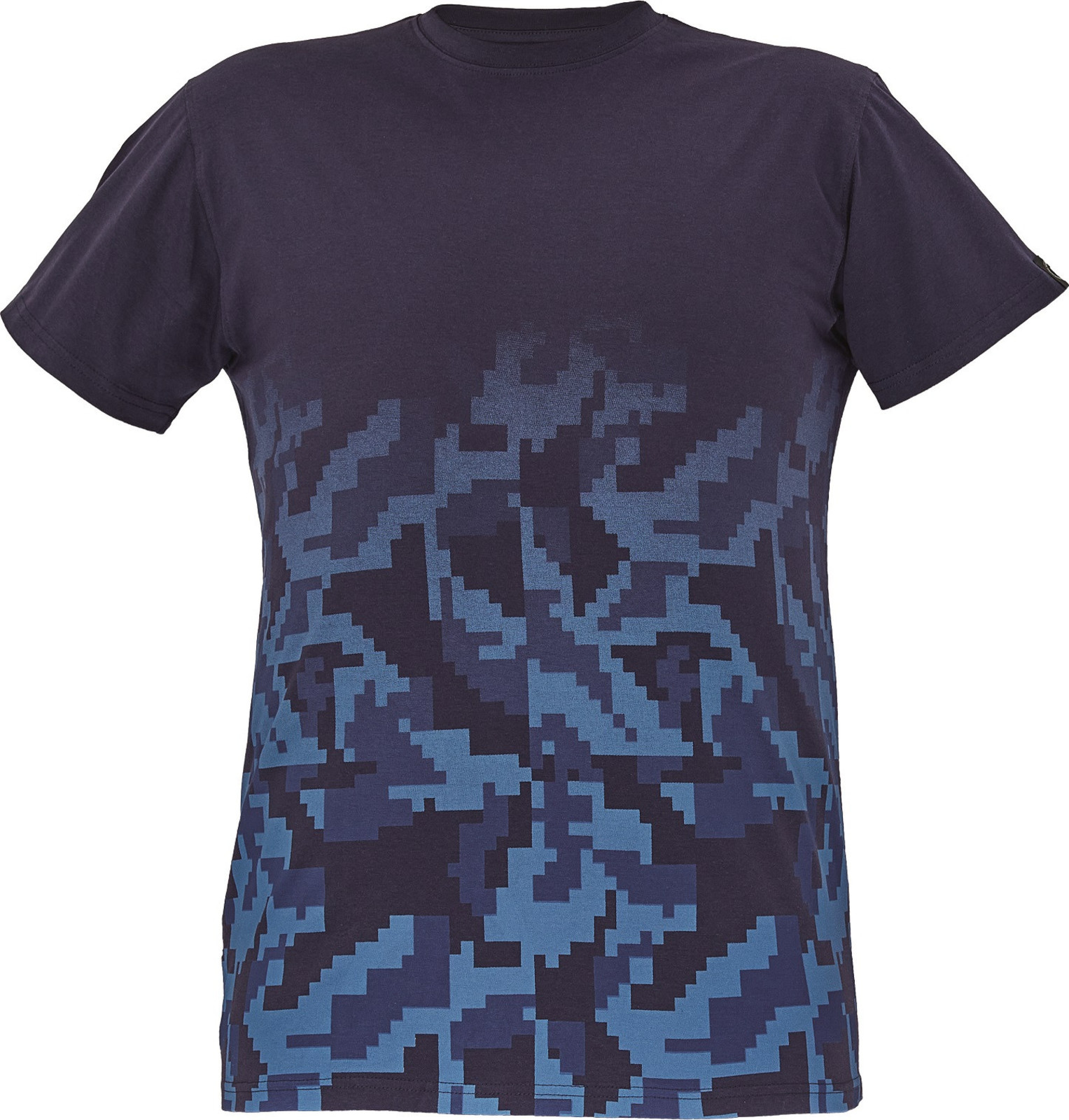 Bavlnené pracovné tričko Cerva Neurum - veľkosť: S, farba: navy