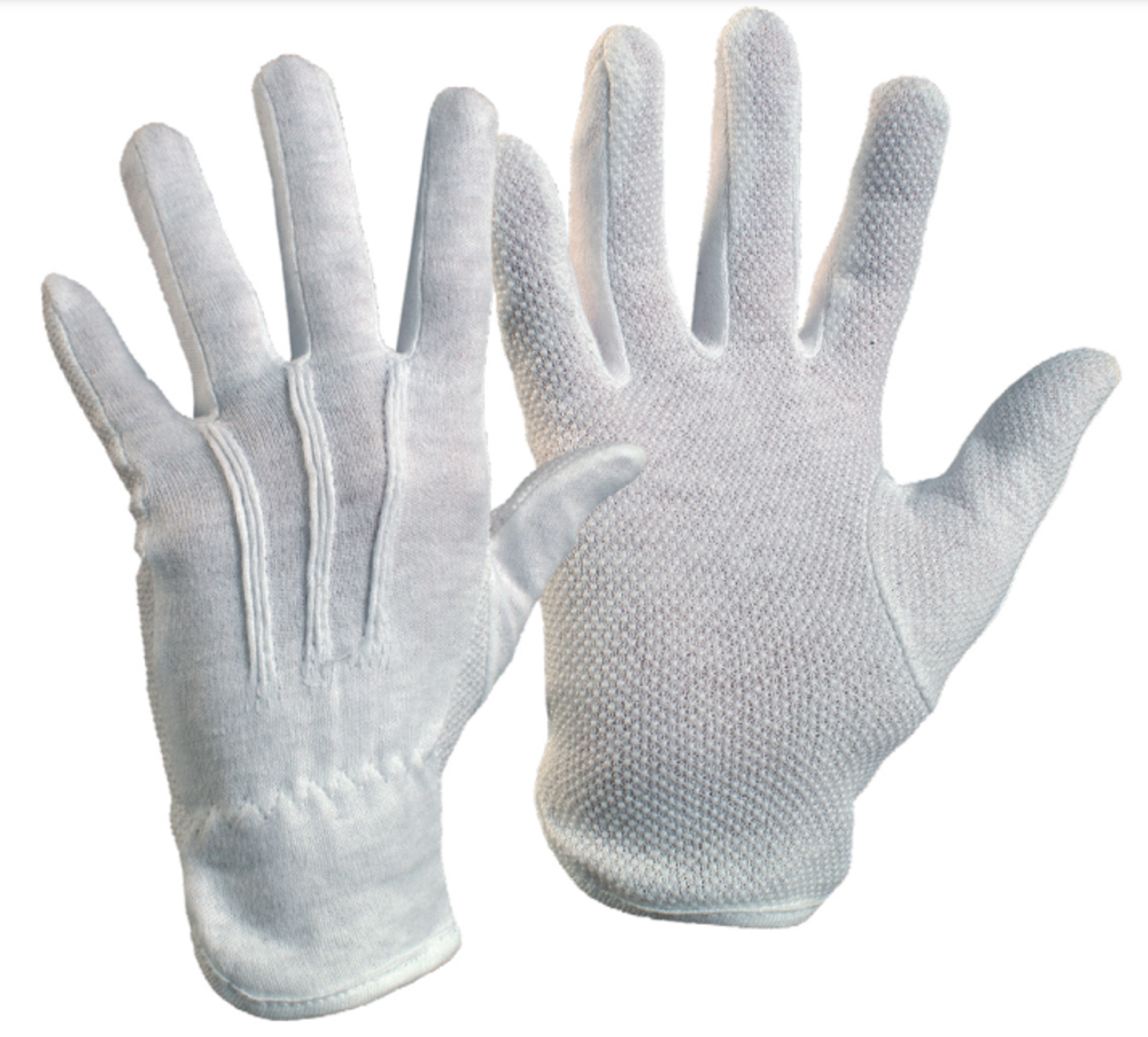 Bavlnené textilné rukavice CXS Mawa - veľkosť: 10/XL, farba: biela