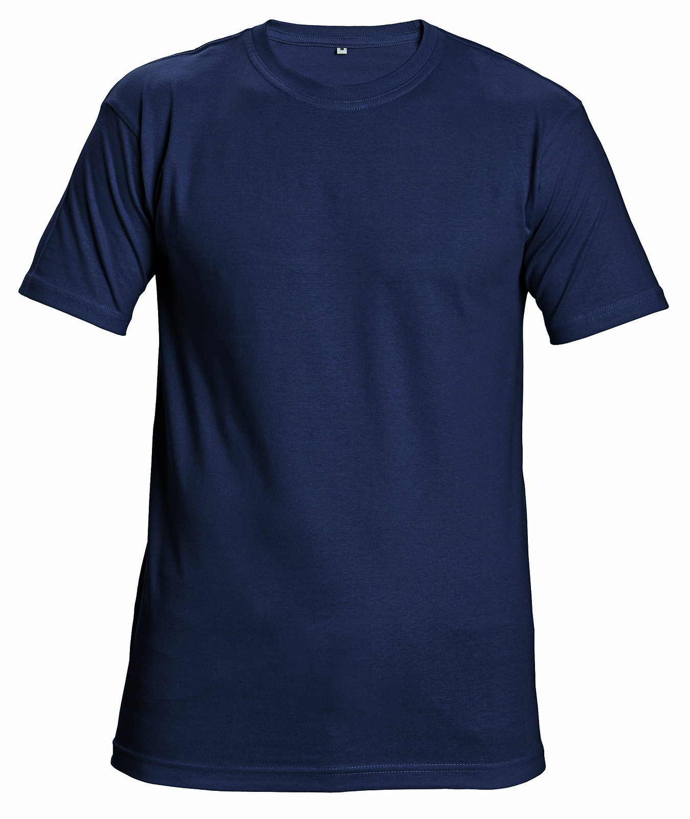Bavlnené tričko s krátkym rukávom Garai - veľkosť: S, farba: navy