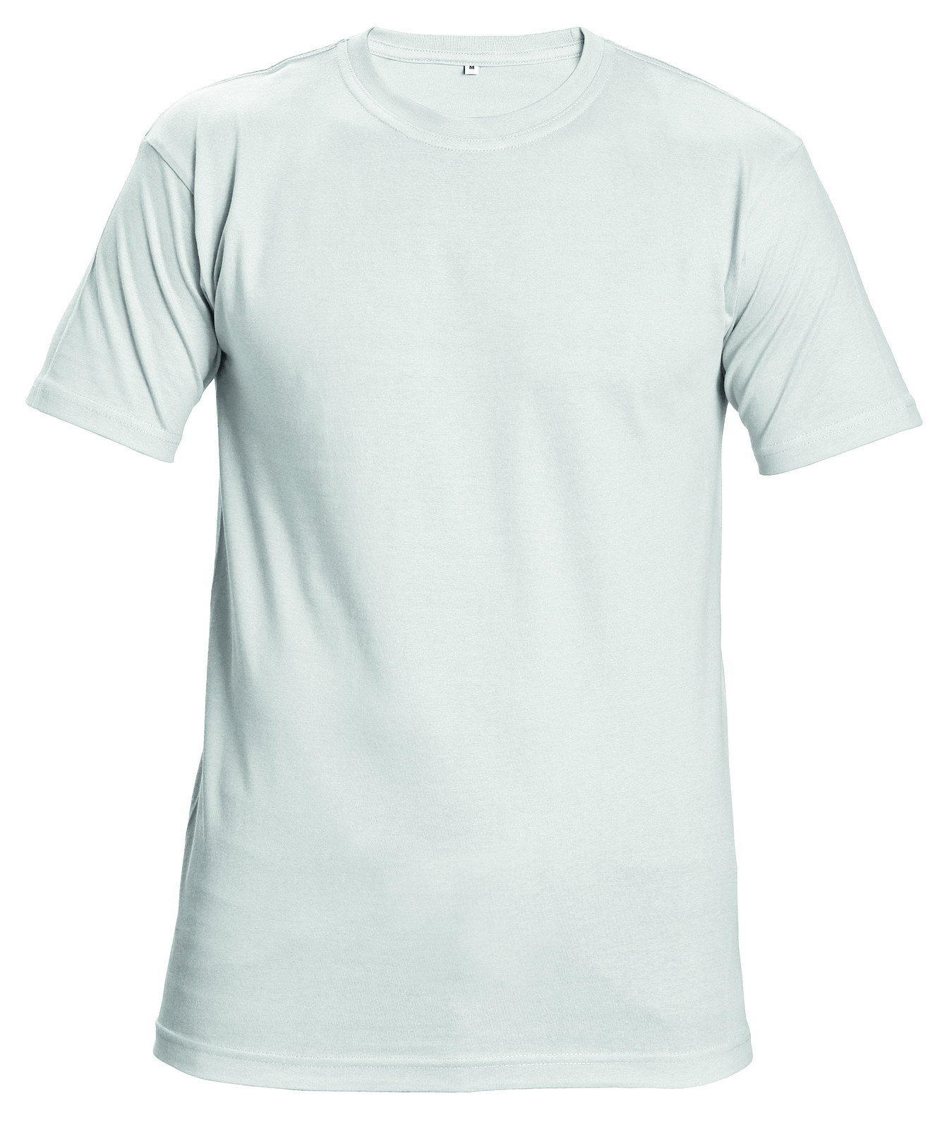 Bavlnené tričko s krátkym rukávom Garai - veľkosť: M, farba: biela