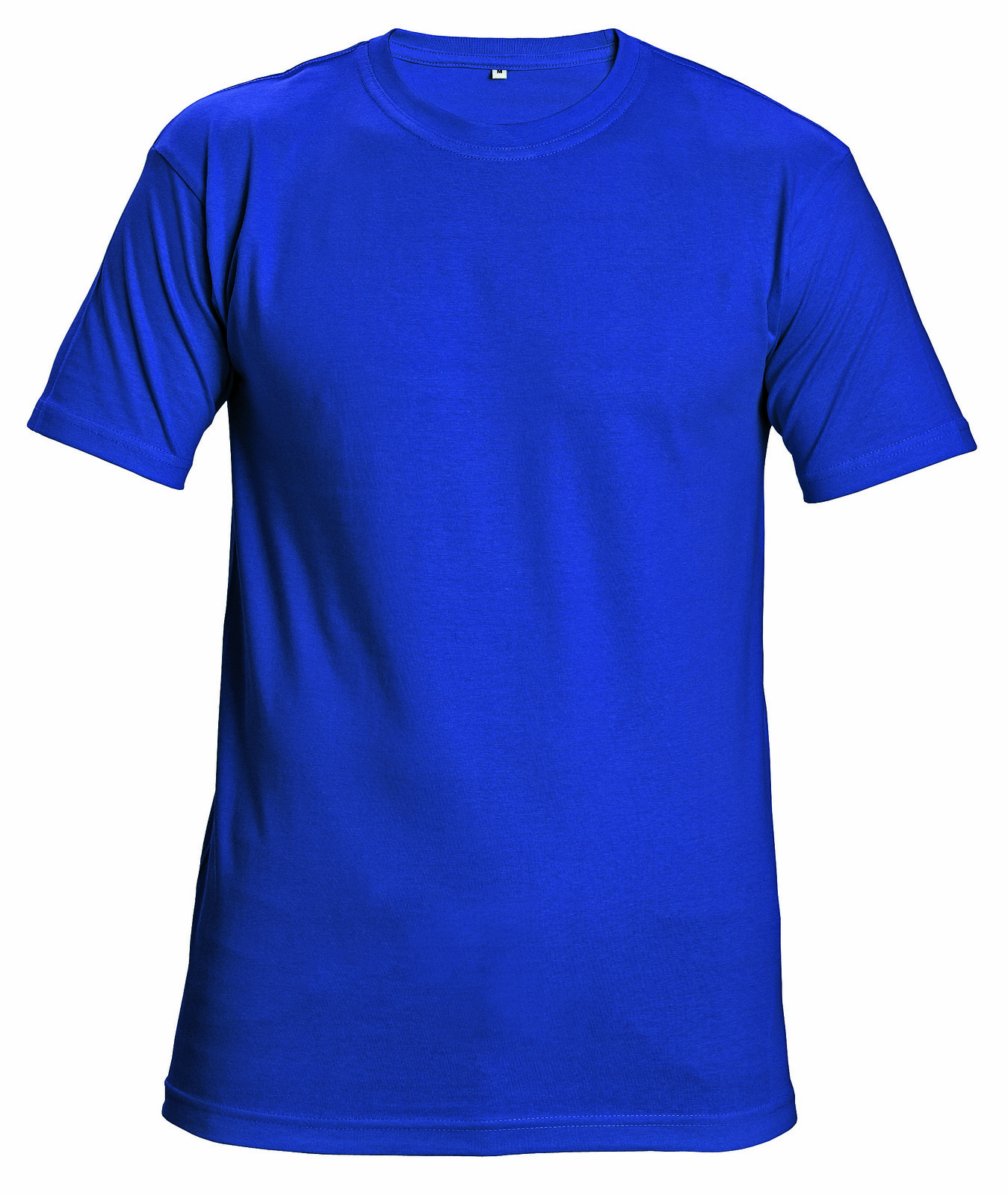 Bavlnené tričko s krátkym rukávom Garai - veľkosť: M, farba: modrá