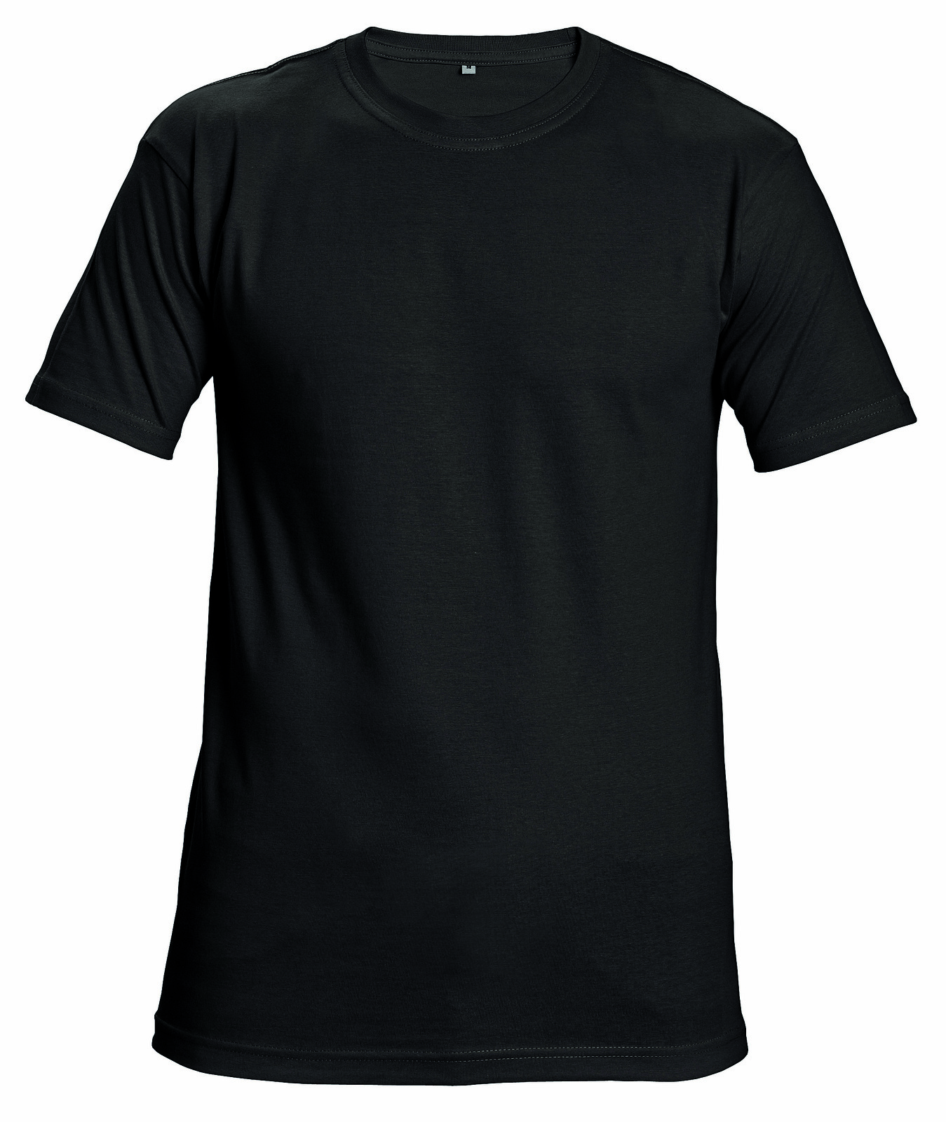 Bavlnené tričko s krátkym rukávom Garai - veľkosť: S, farba: čierna