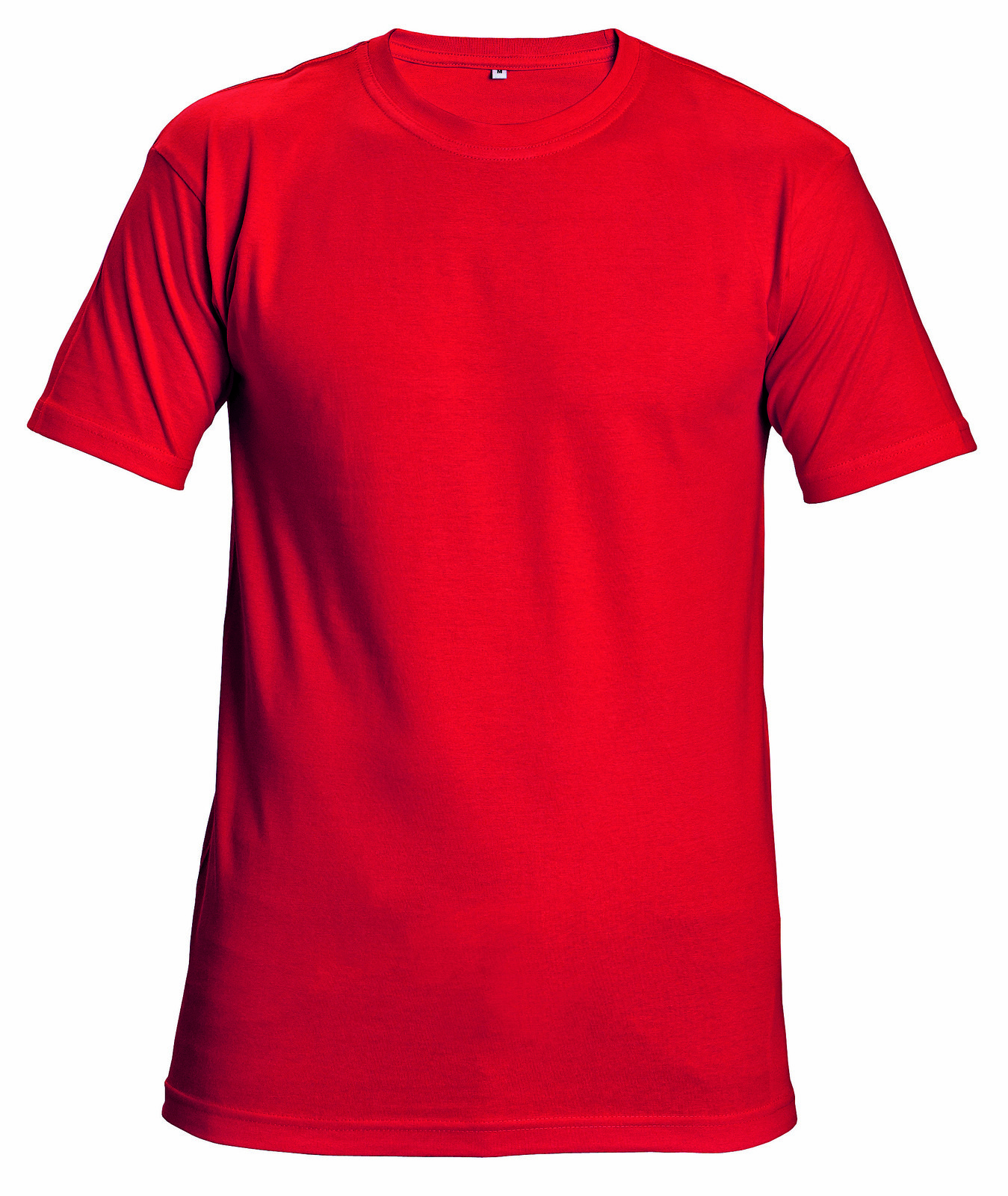 Bavlnené tričko s krátkym rukávom Garai - veľkosť: L, farba: červená