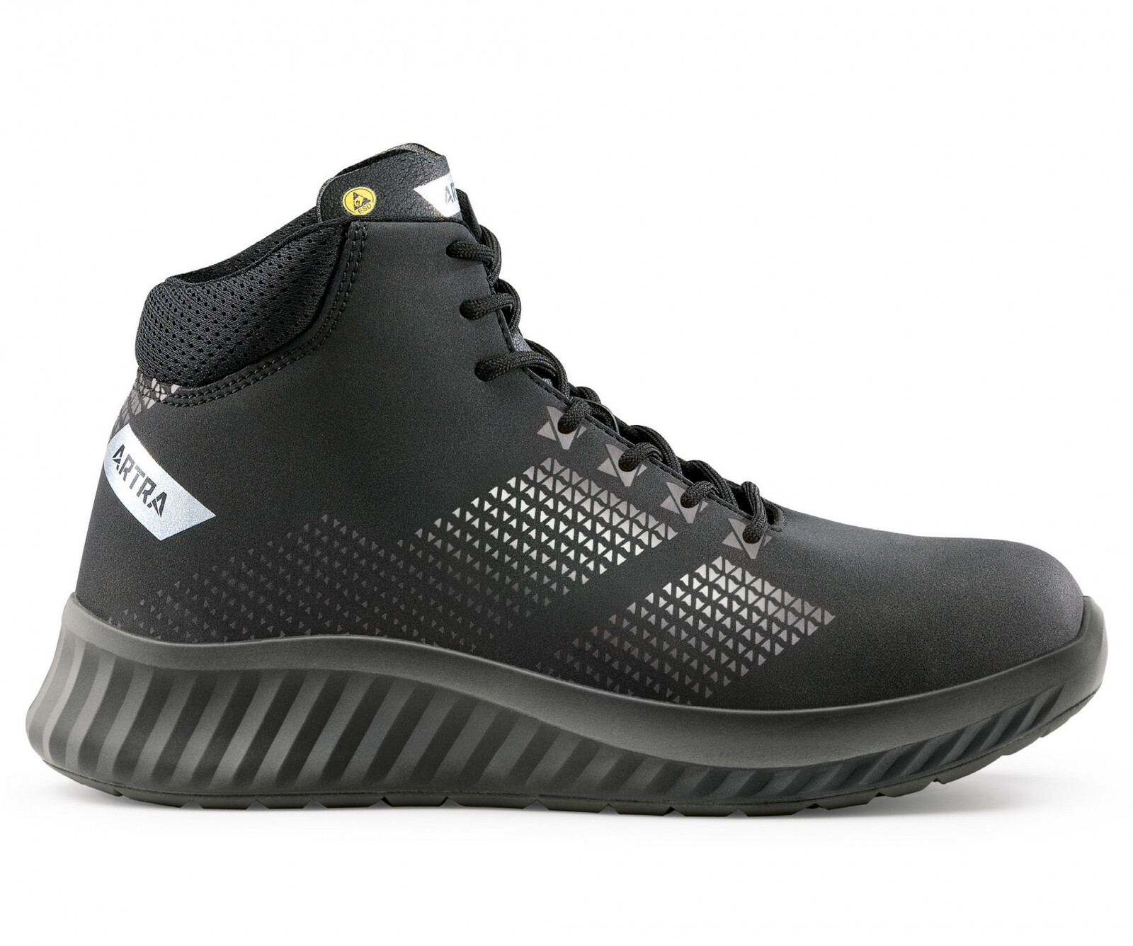 Bezpečnostná členková obuv Artra Aroserio 750 616560 S3 SRC ESD - veľkosť: 36, farba: čierna/sivá