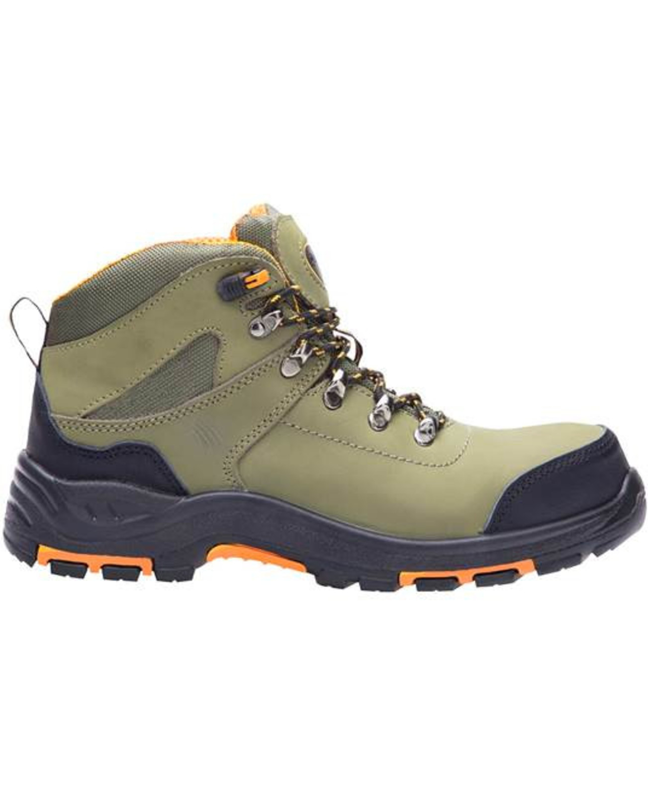 Bezpečnostná členková obuv Ardon Grinder S3 FO HRO SRC - veľkosť: 41, farba: khaki/oranžová