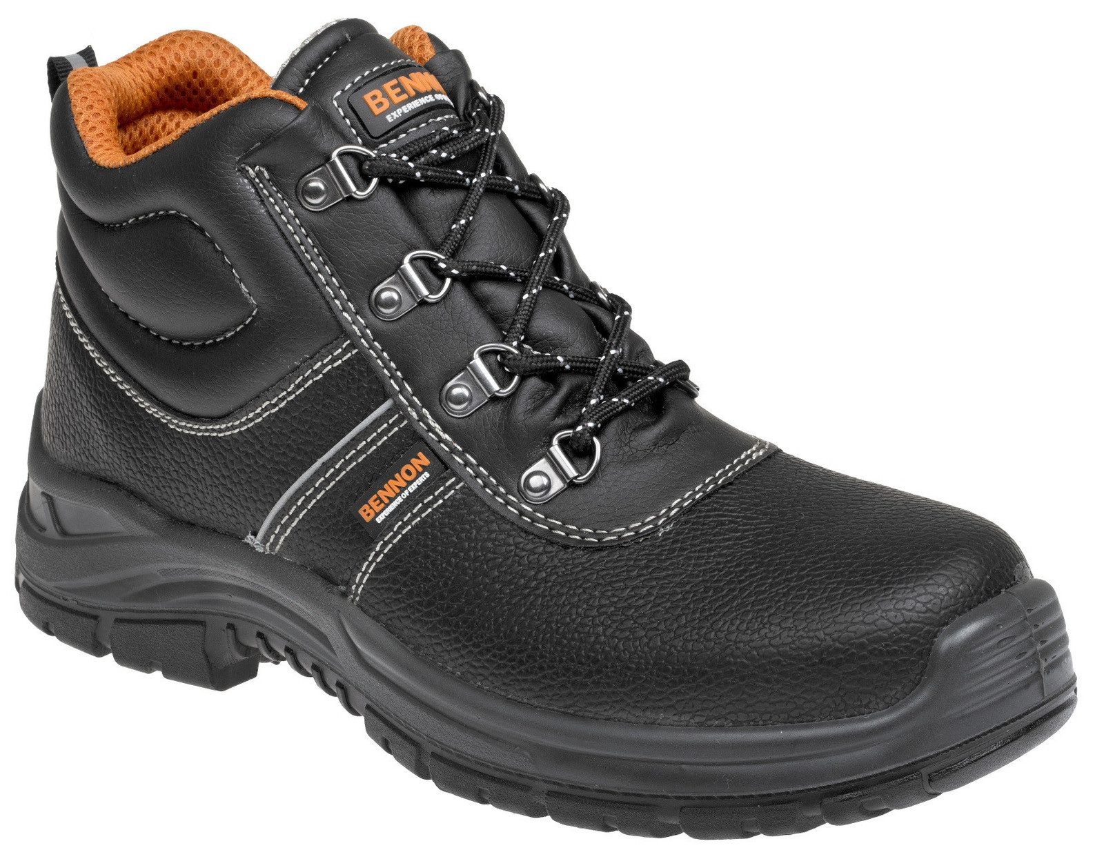 Bezpečnostná obuv Bennon Basic S3 - veľkosť: 47, farba: čierna