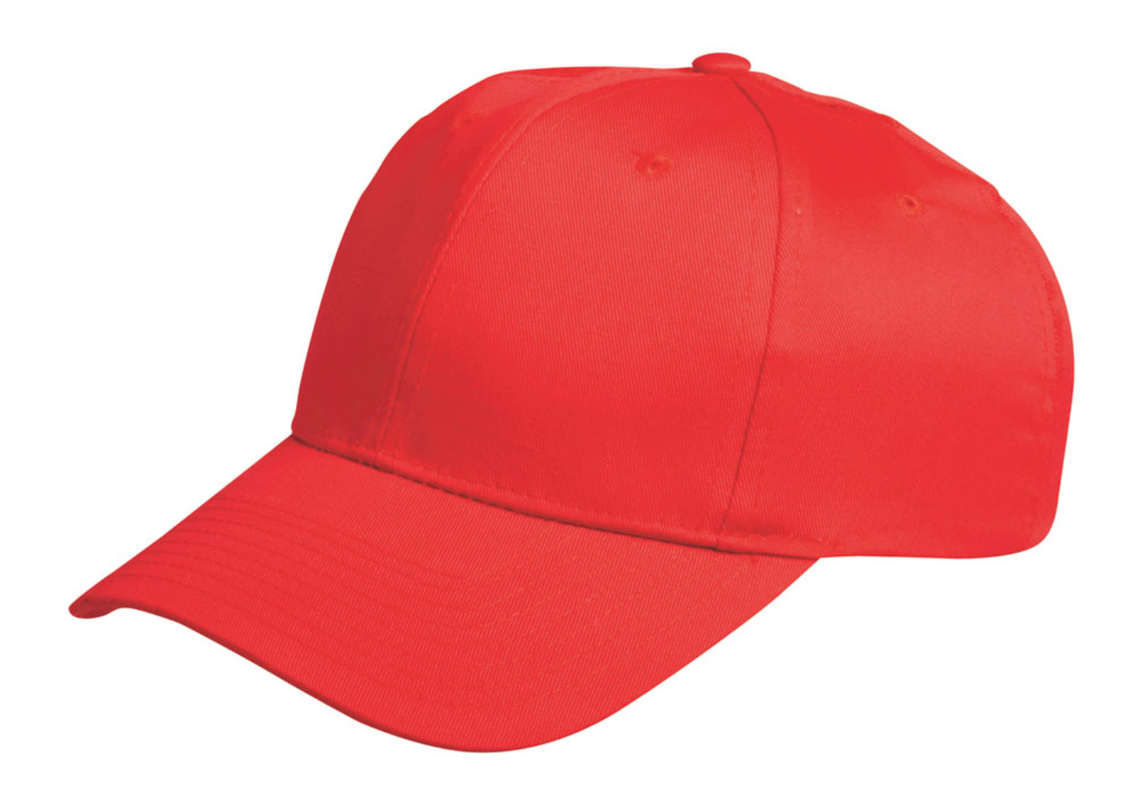 Bezpečnostná šiltovka Birrong s plastovou výstuhou - farba: červená