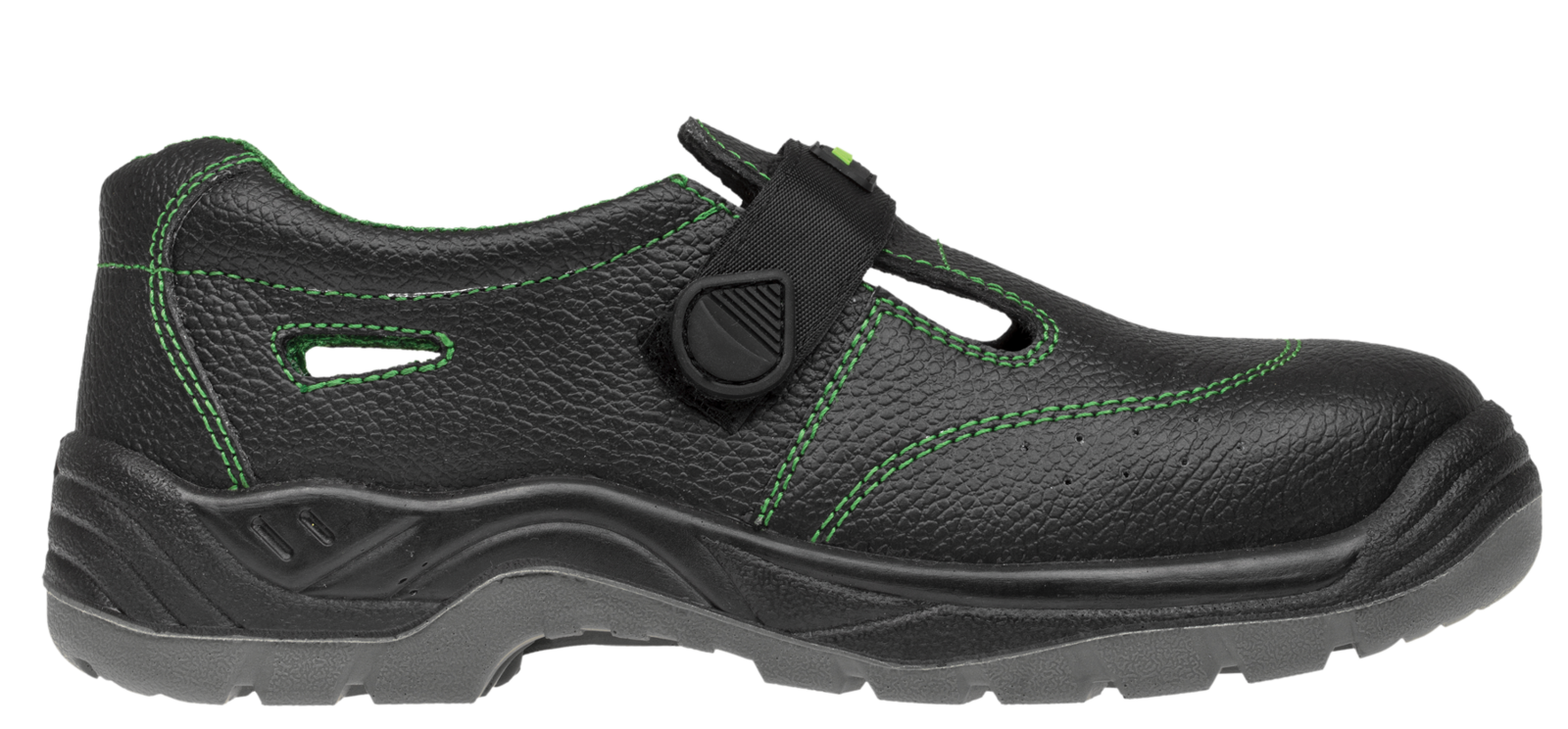 Bezpečnostné sandále Adamant Classic S1 - veľkosť: 42, farba: čierna
