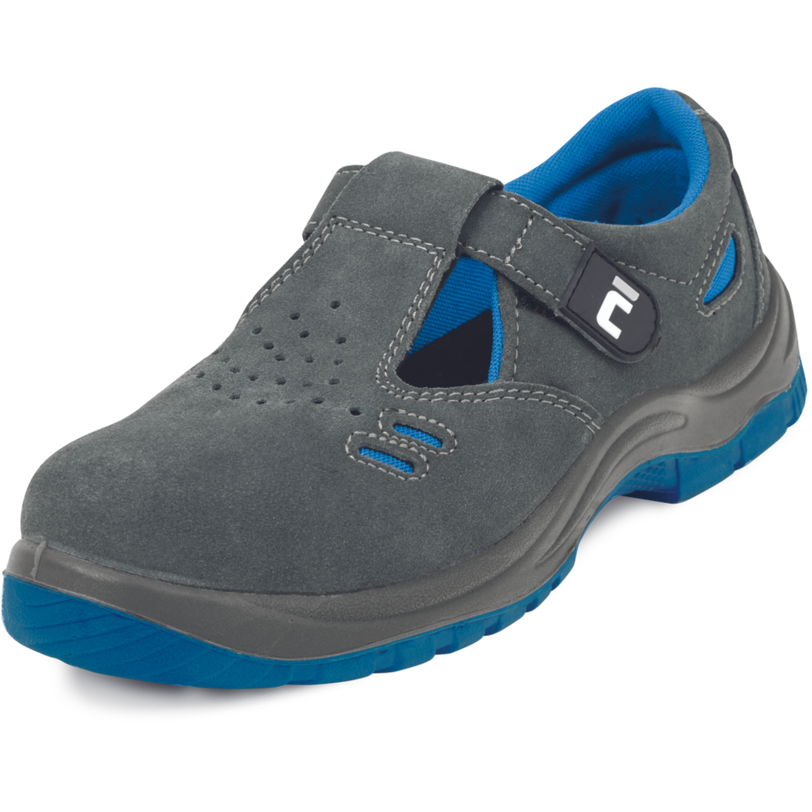 Bezpečnostné sandále Montrose Royal ESD S1P  - veľkosť: 40, farba: sivá