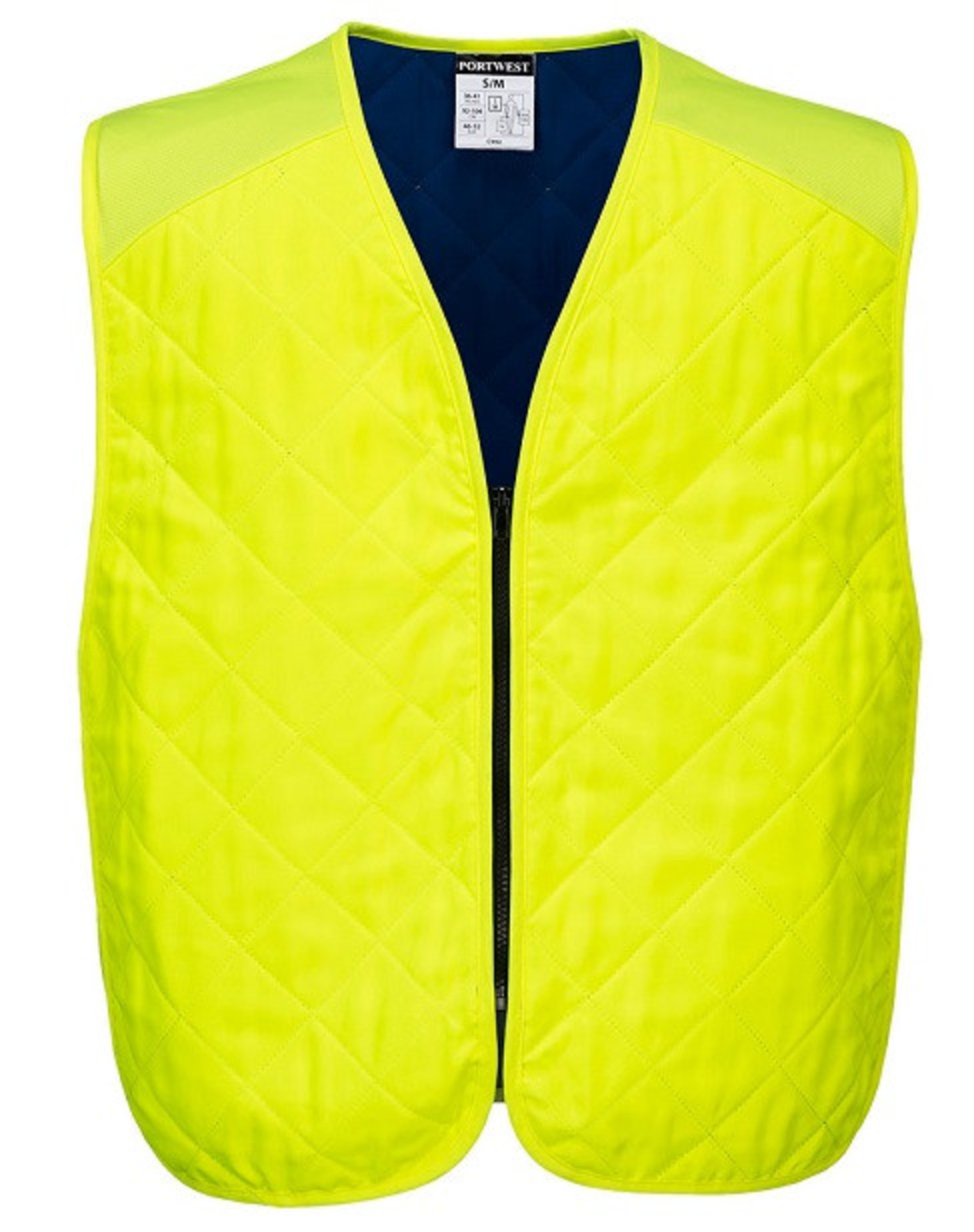 Chladiaca odparovacia vesta Portwest CV09 - veľkosť: S/M, farba: žltá