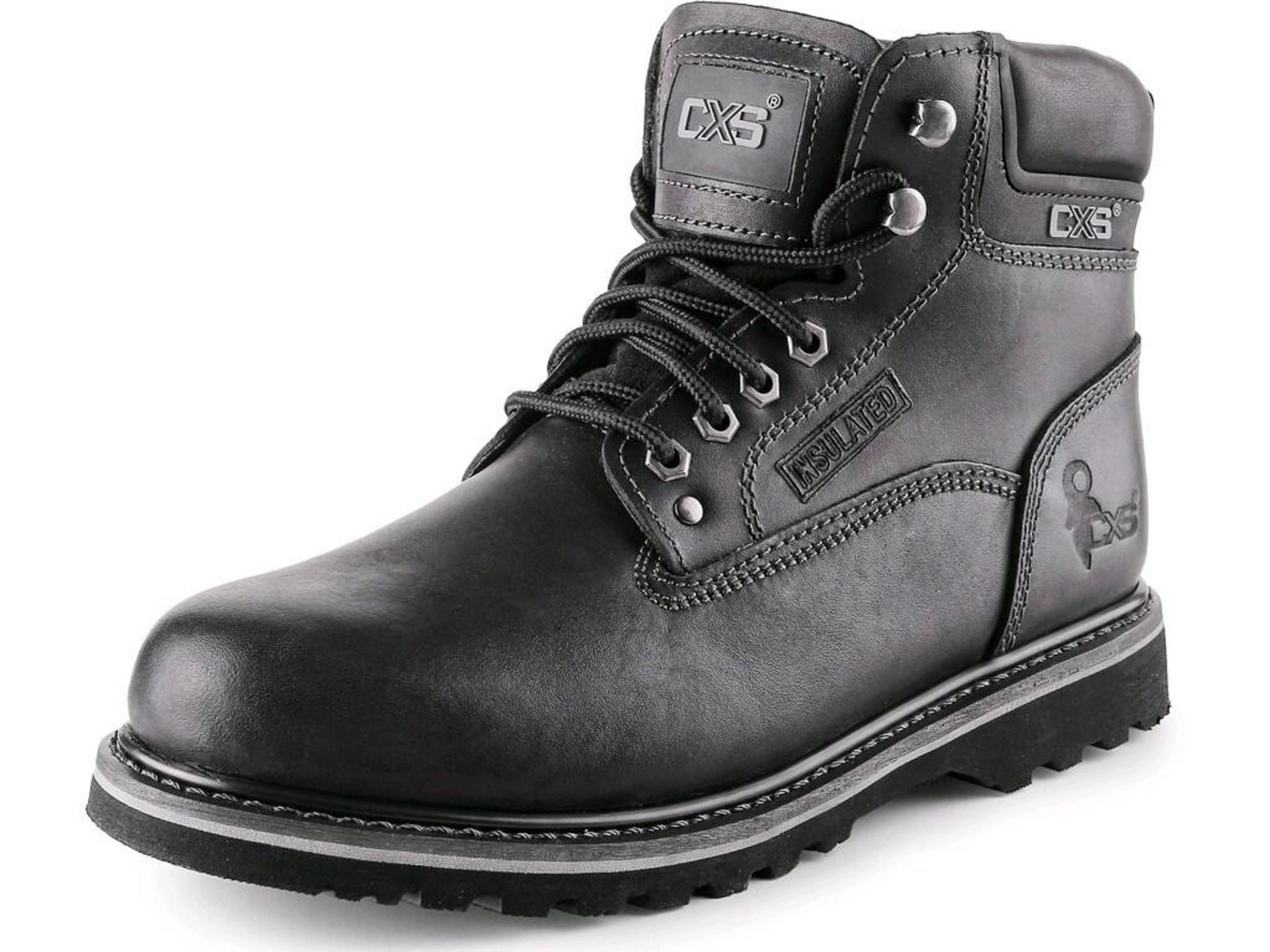 Členková obuv CXS Road - veľkosť: 44, farba: čierna