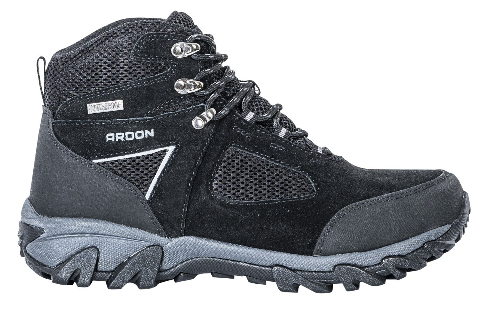 Členková outdoor obuv Ardon Rambler High s membránou - veľkosť: 45, farba: čierna