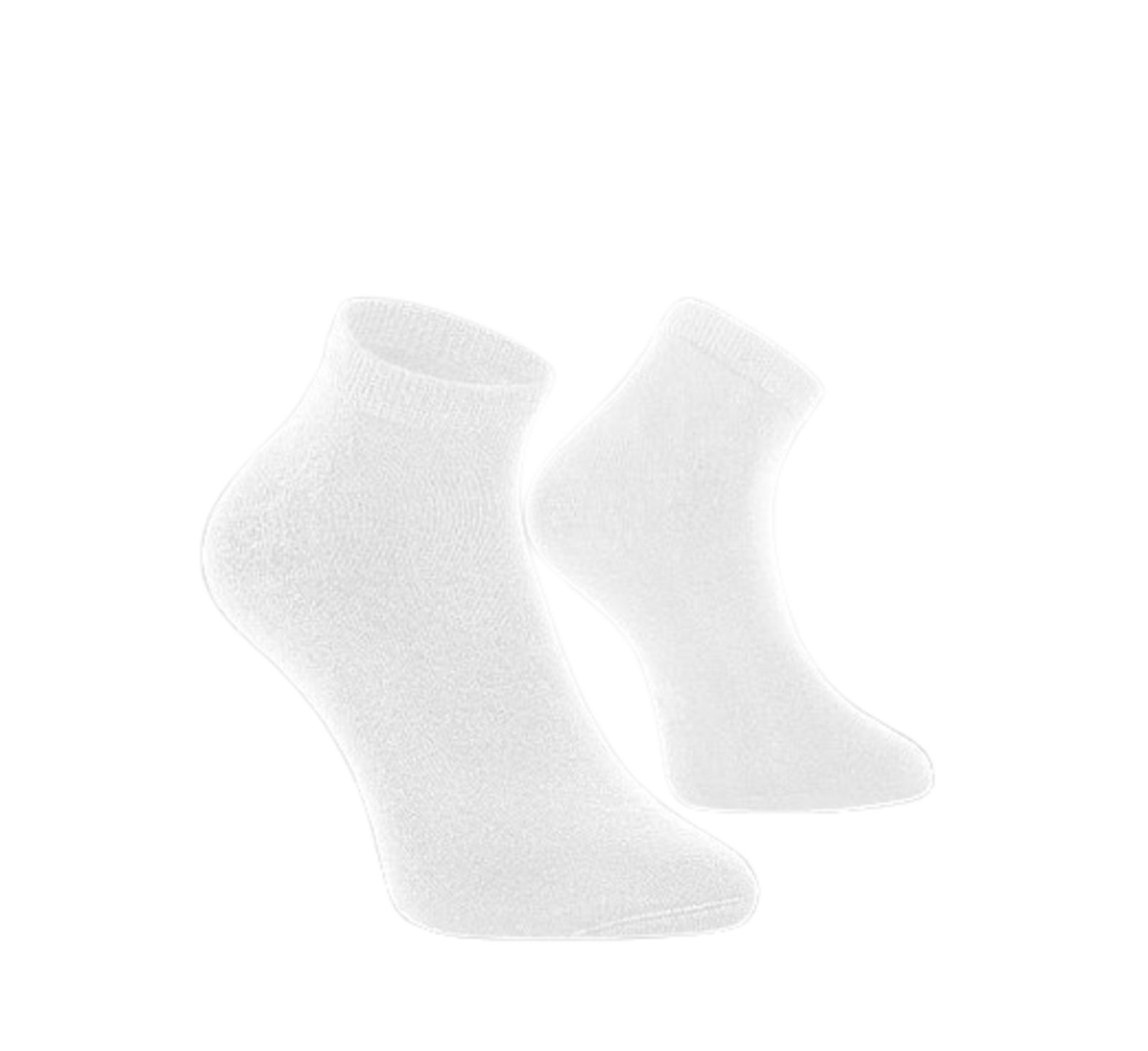 Členkové antibakteriálne ponožky VM Bamboo Short Medical, 3 páry - veľkosť: 35-38, farba: biela