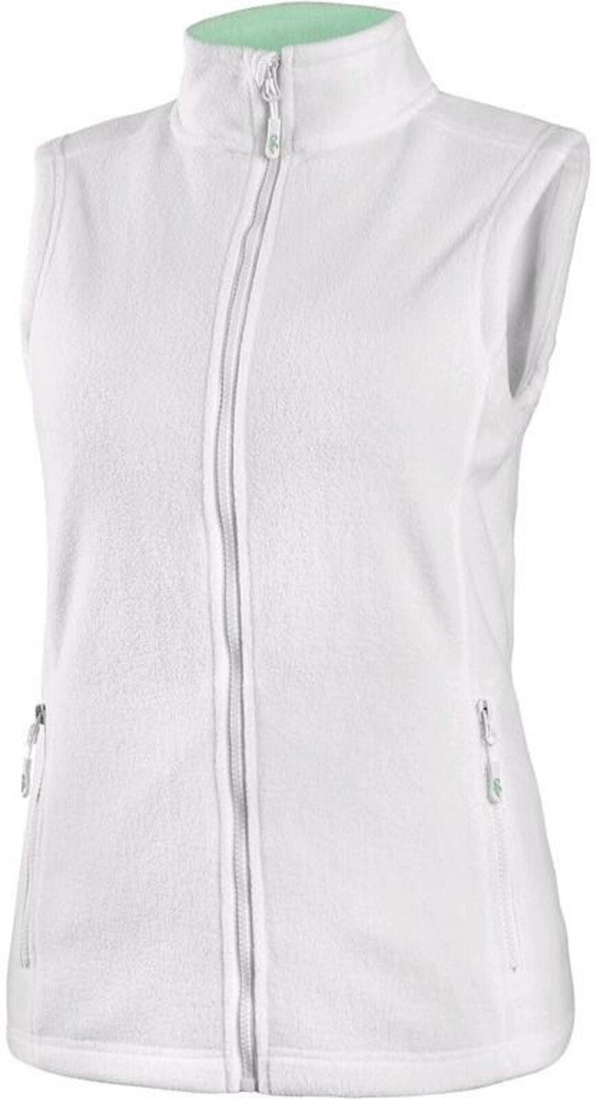 Dámská fleecová vesta CXS Milford - veľkosť: XS, farba: biela