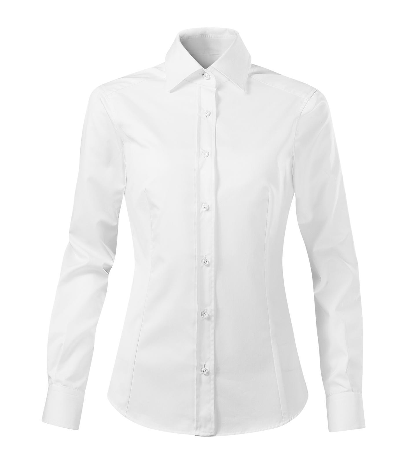 Dámska košeľa s dlhým rukávom Malfini Premium Journey 265 - veľkosť: XL, farba: biela