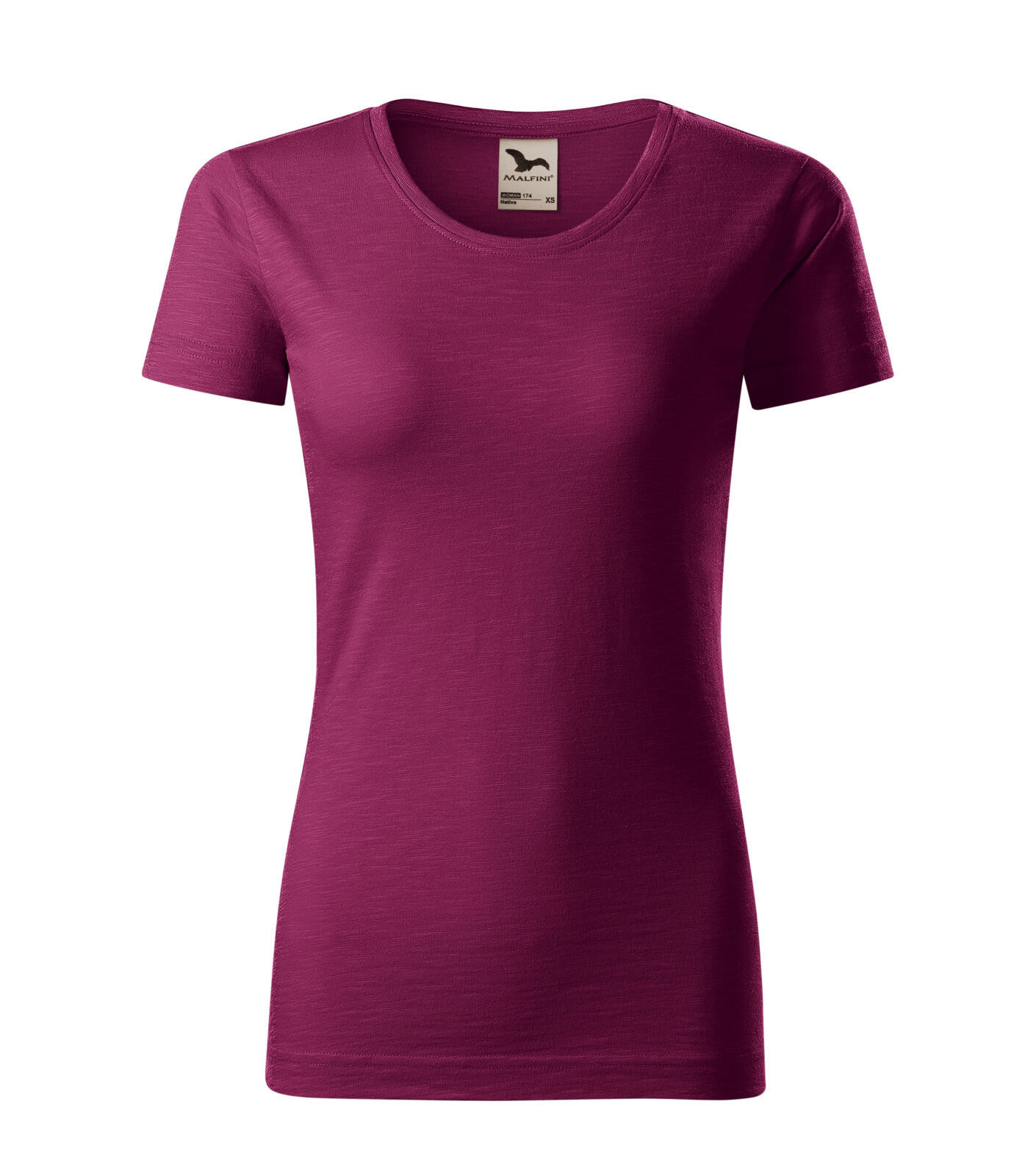 Dámske bavlnené tričko Malfini Native 174 - veľkosť: XL, farba: fuchsiová