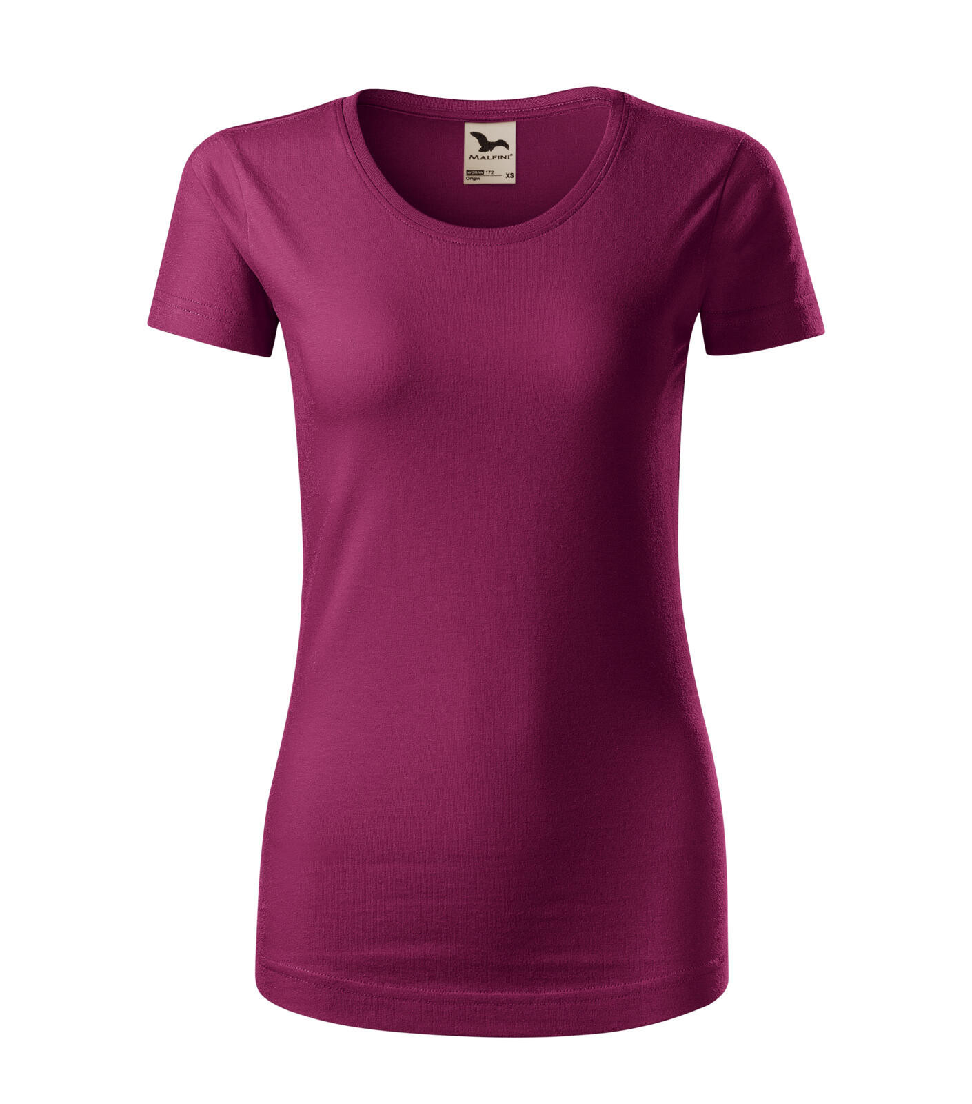 Dámske bavlnené tričko Malfini Origin 172 - veľkosť: XXL, farba: fuchsiová