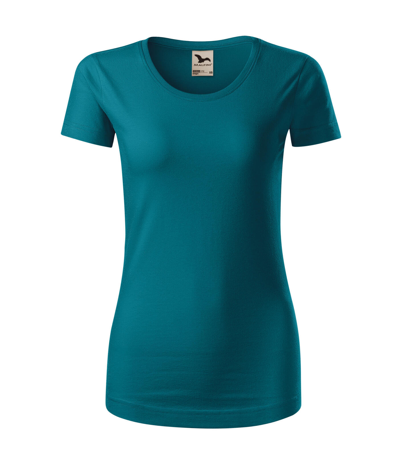 Dámske bavlnené tričko Malfini Origin 172 - veľkosť: M, farba: petrolejová