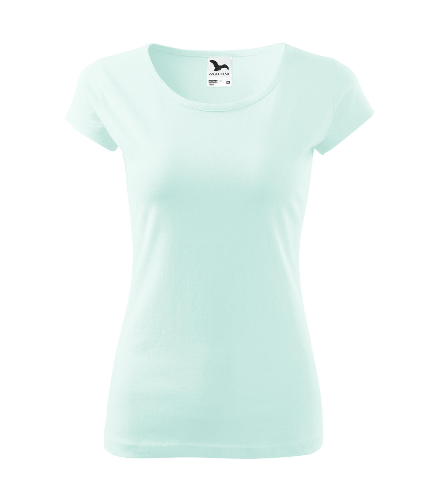 Dámske bavlnené tričko Malfini Pure 122 - veľkosť: L, farba: frost