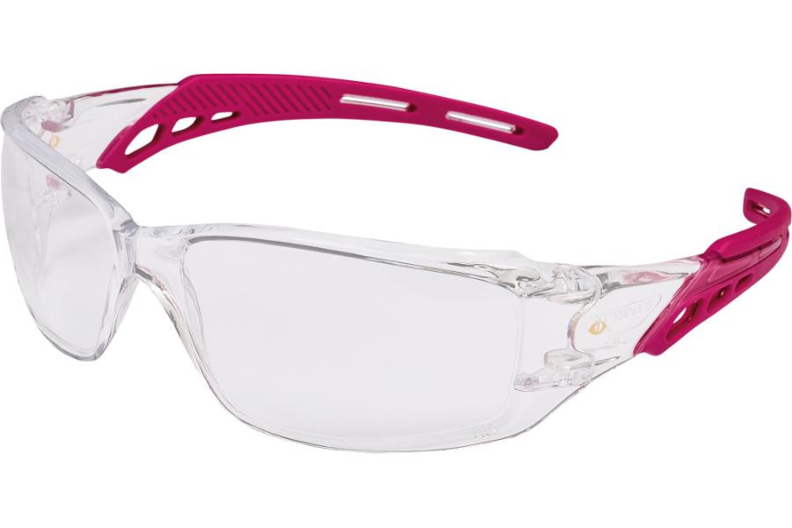 Dámske dielektrické ochranné okuliare Oyre Lady - farba: číra/ružová