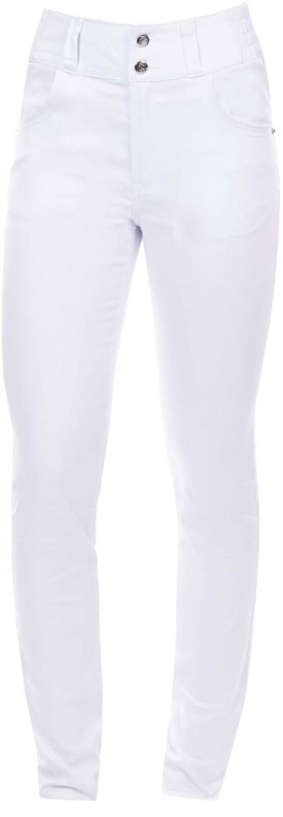 Dámske elastické nohavice Ardon Jasvena - veľkosť: 36, farba: biela
