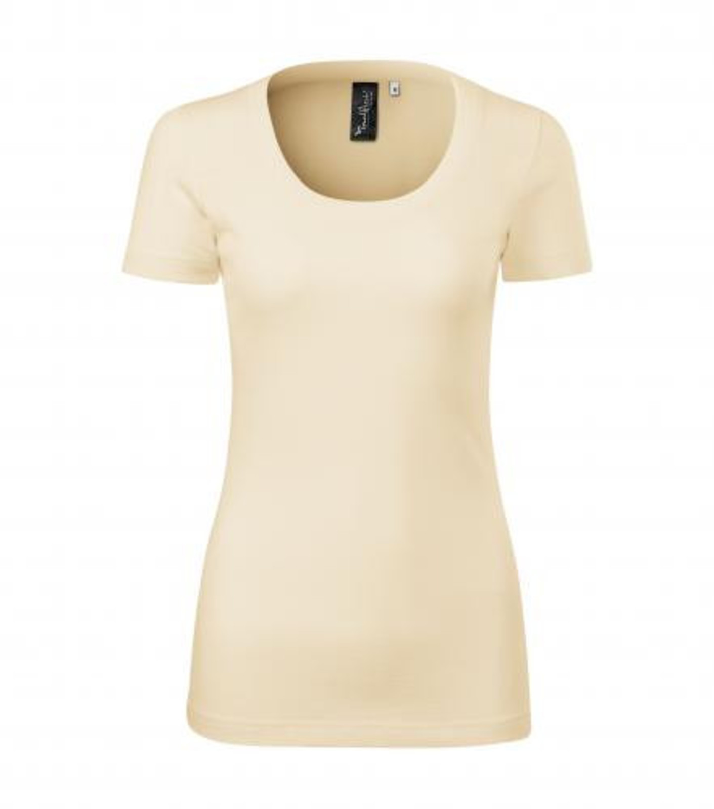 Dámske merino tričko Malfini Premium Merino Rise 158 - veľkosť: L, farba: mandľová