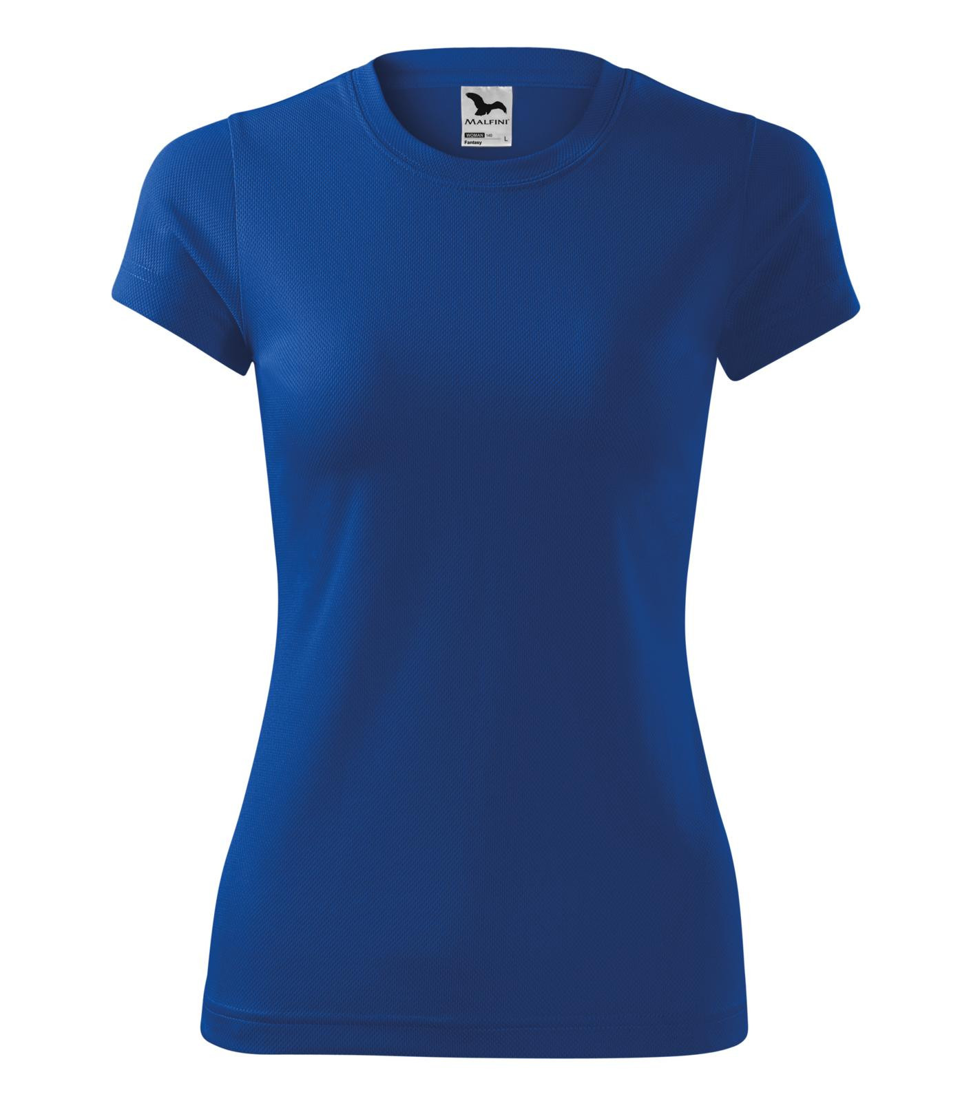 Dámske rýchloschnúce tričko Malfini Fantasy 140 - veľkosť: XS, farba: kráľovská modrá