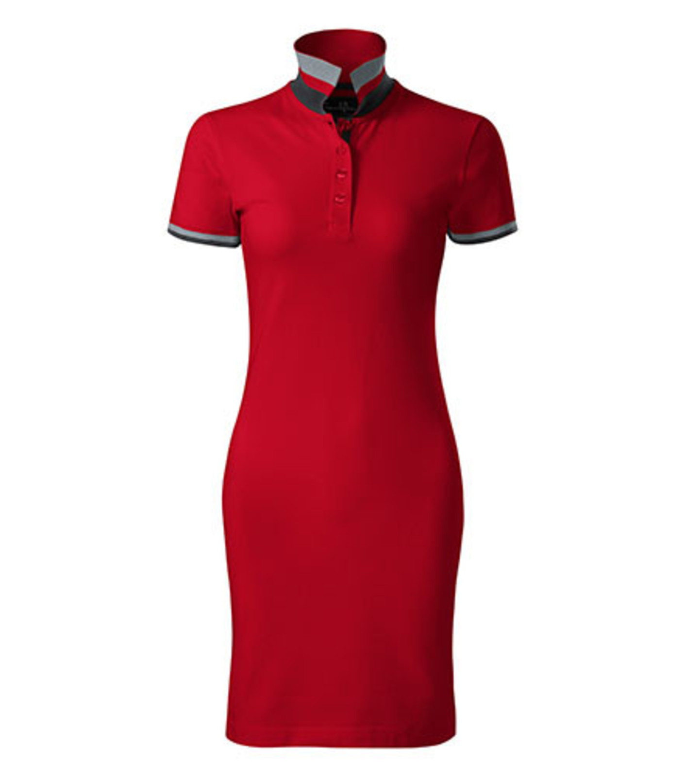 Dámske šaty Malfini Premium Dress Up 271 - veľkosť: S, farba: formula red