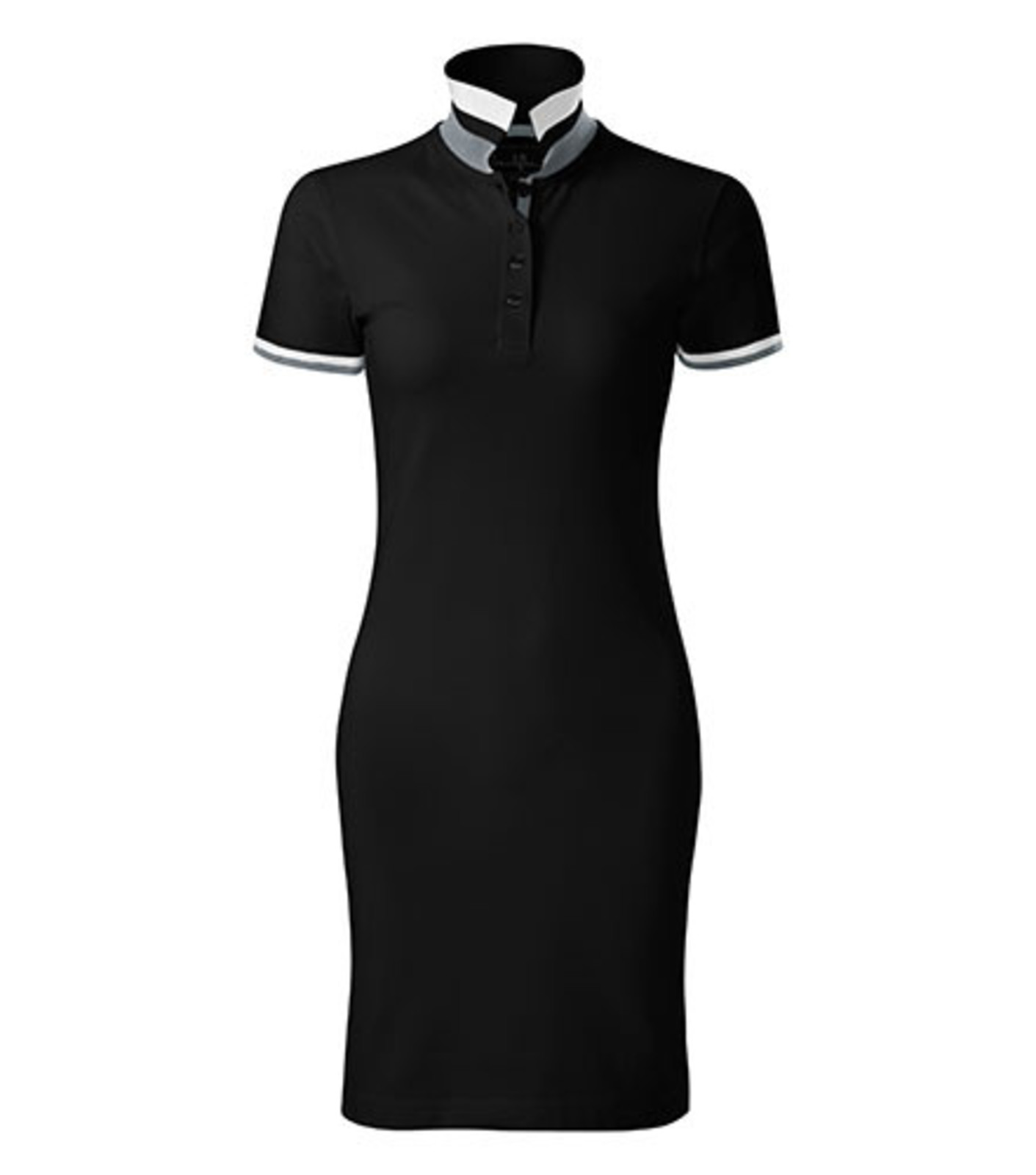 Dámske šaty Malfini Premium Dress Up 271 - veľkosť: S, farba: čierna