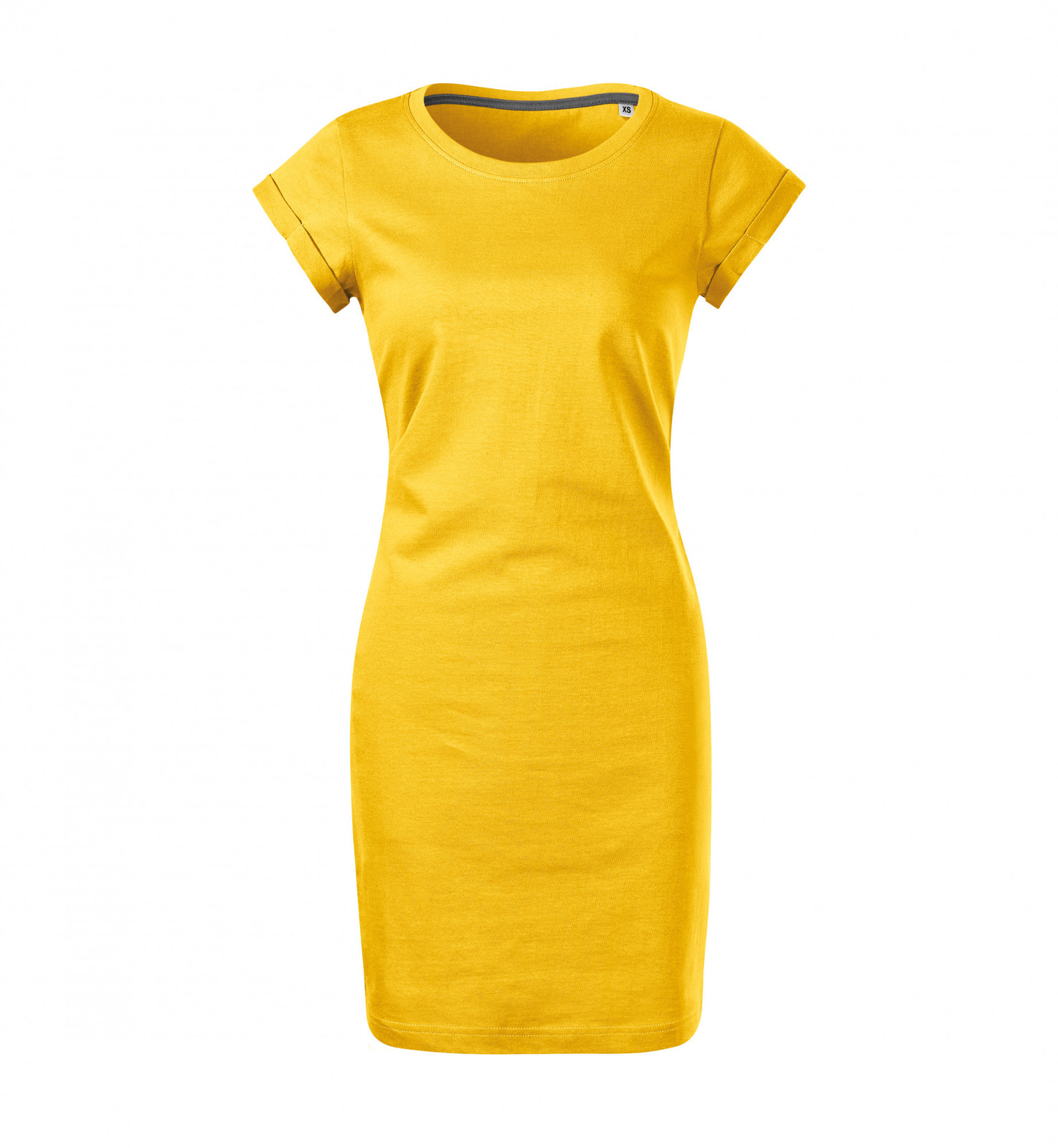Dámske šaty Malfini Freedom 178 - veľkosť: S, farba: žltá