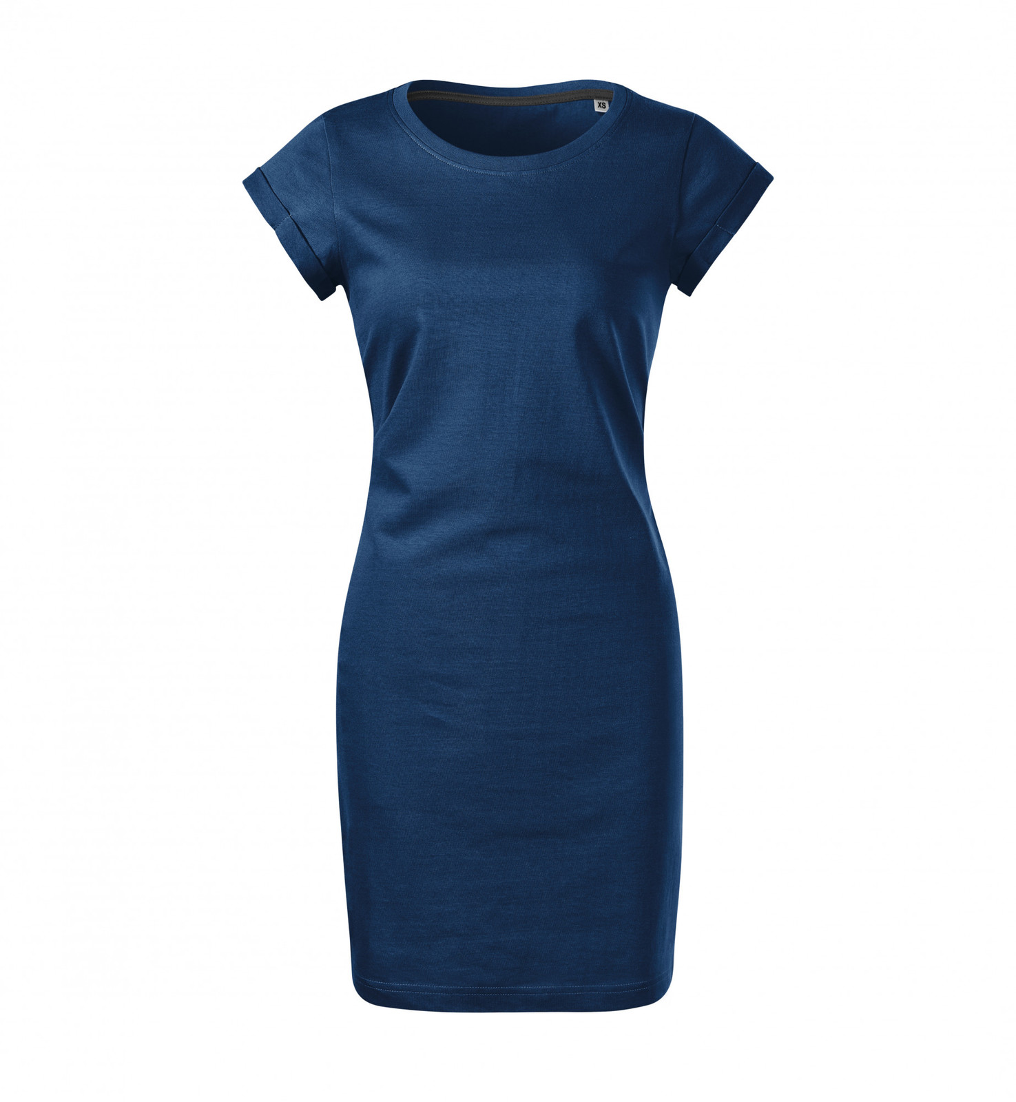 Dámske šaty Malfini Freedom 178 - veľkosť: L, farba: polnočná modrá