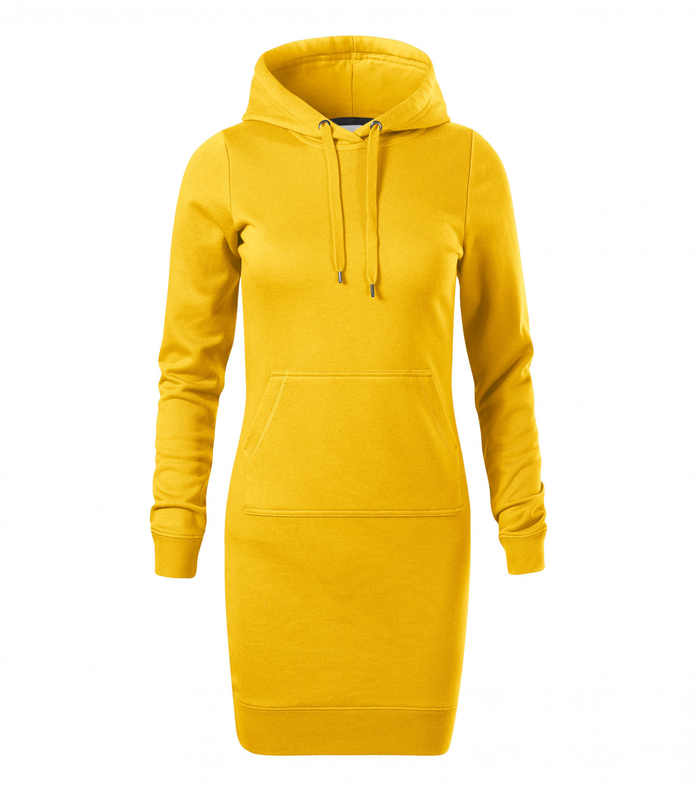 Dámske šaty Malfini Snap 419 - veľkosť: XS, farba: žltá