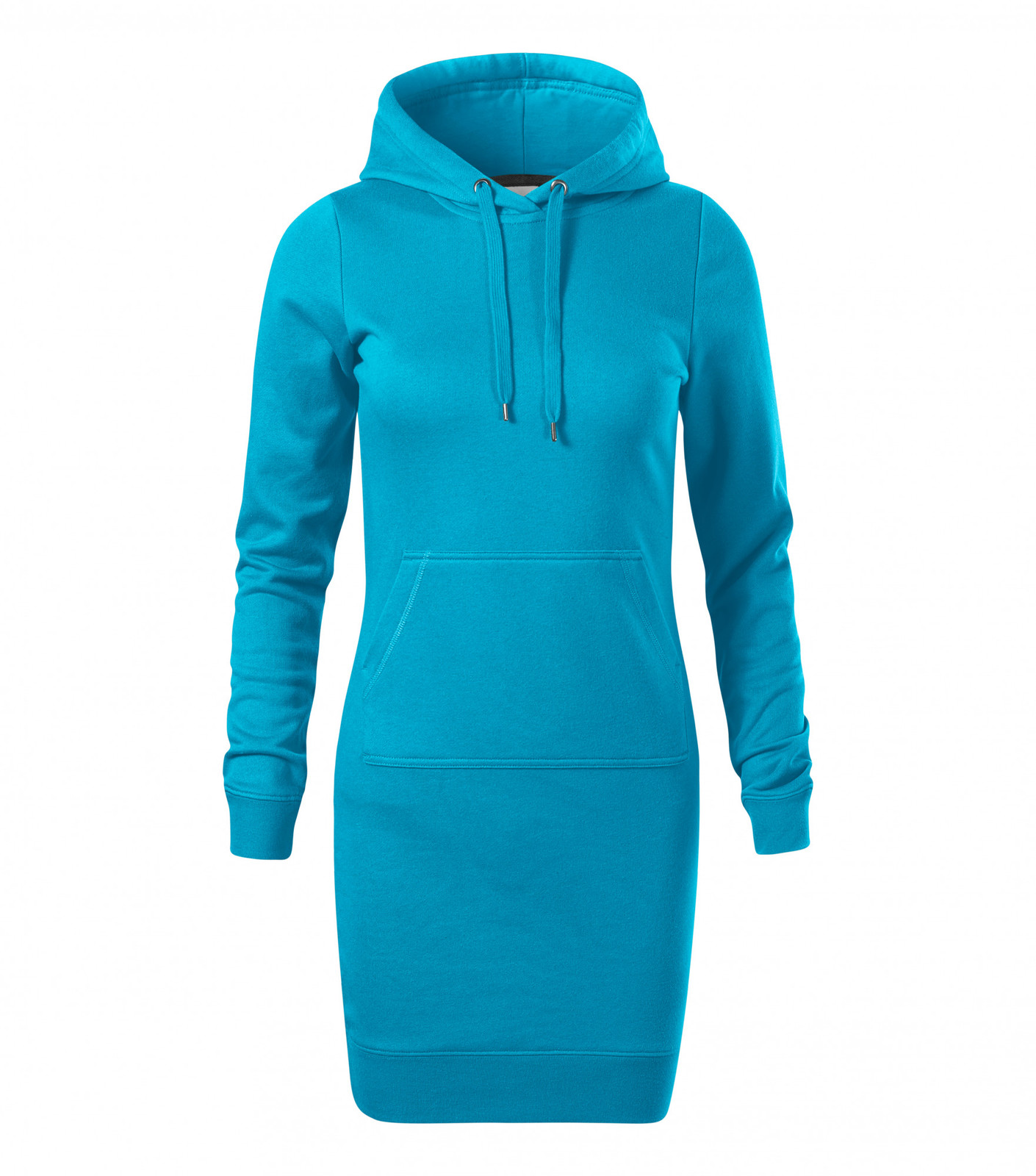 Dámske šaty Malfini Snap 419 - veľkosť: XL, farba: tyrkysová