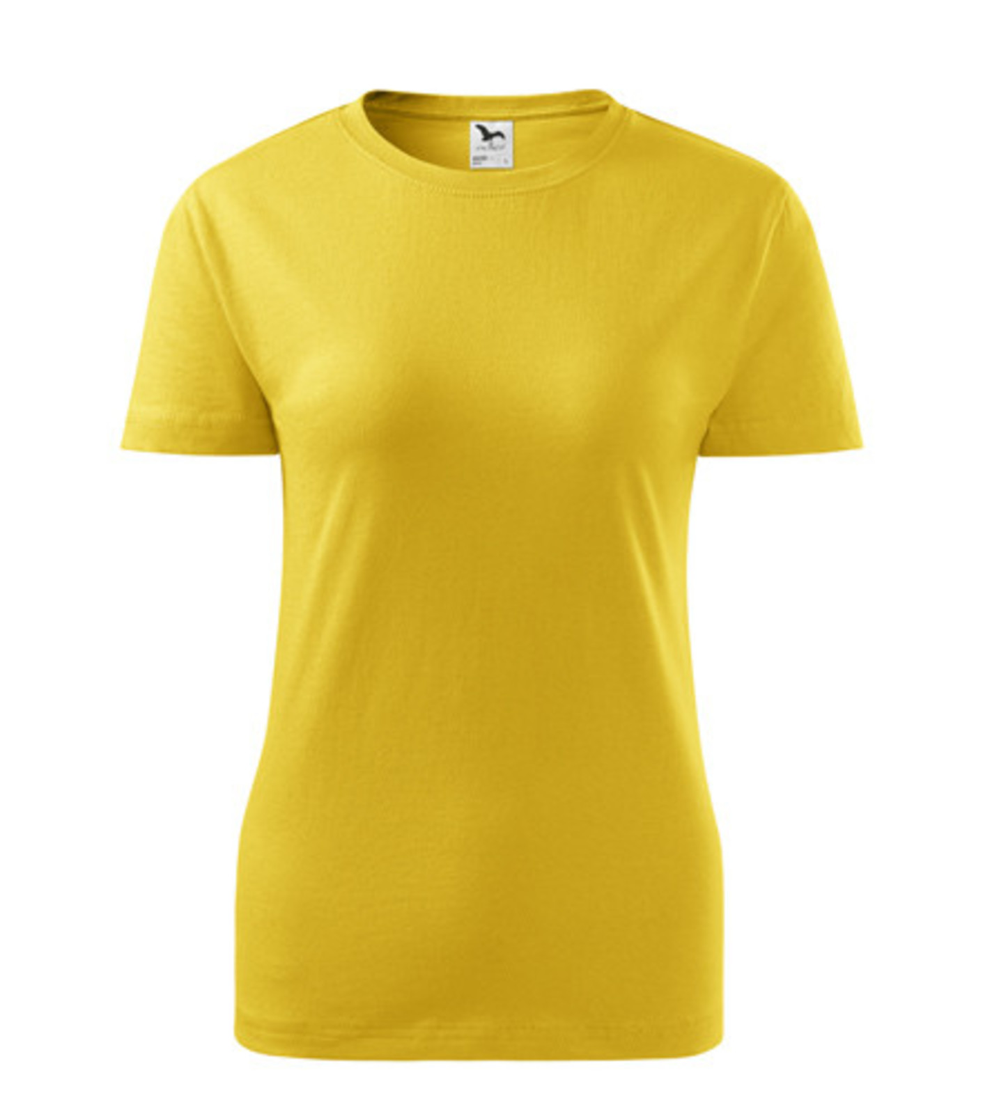 Dámske tričko Adler Classic New 133 - veľkosť: XS, farba: žltá