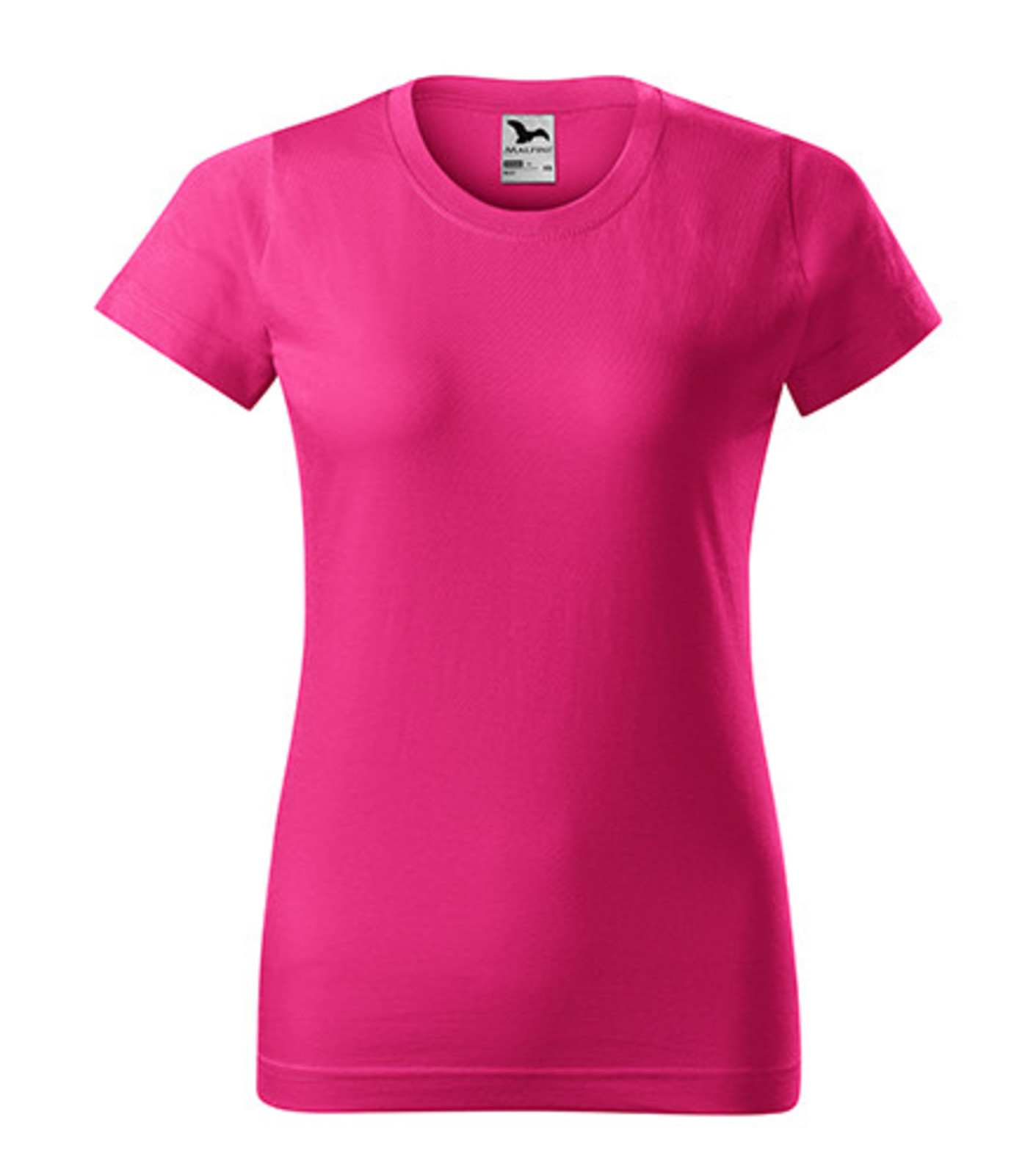 Dámske tričko Malfini Basic 134 - veľkosť: XXL, farba: purpurová