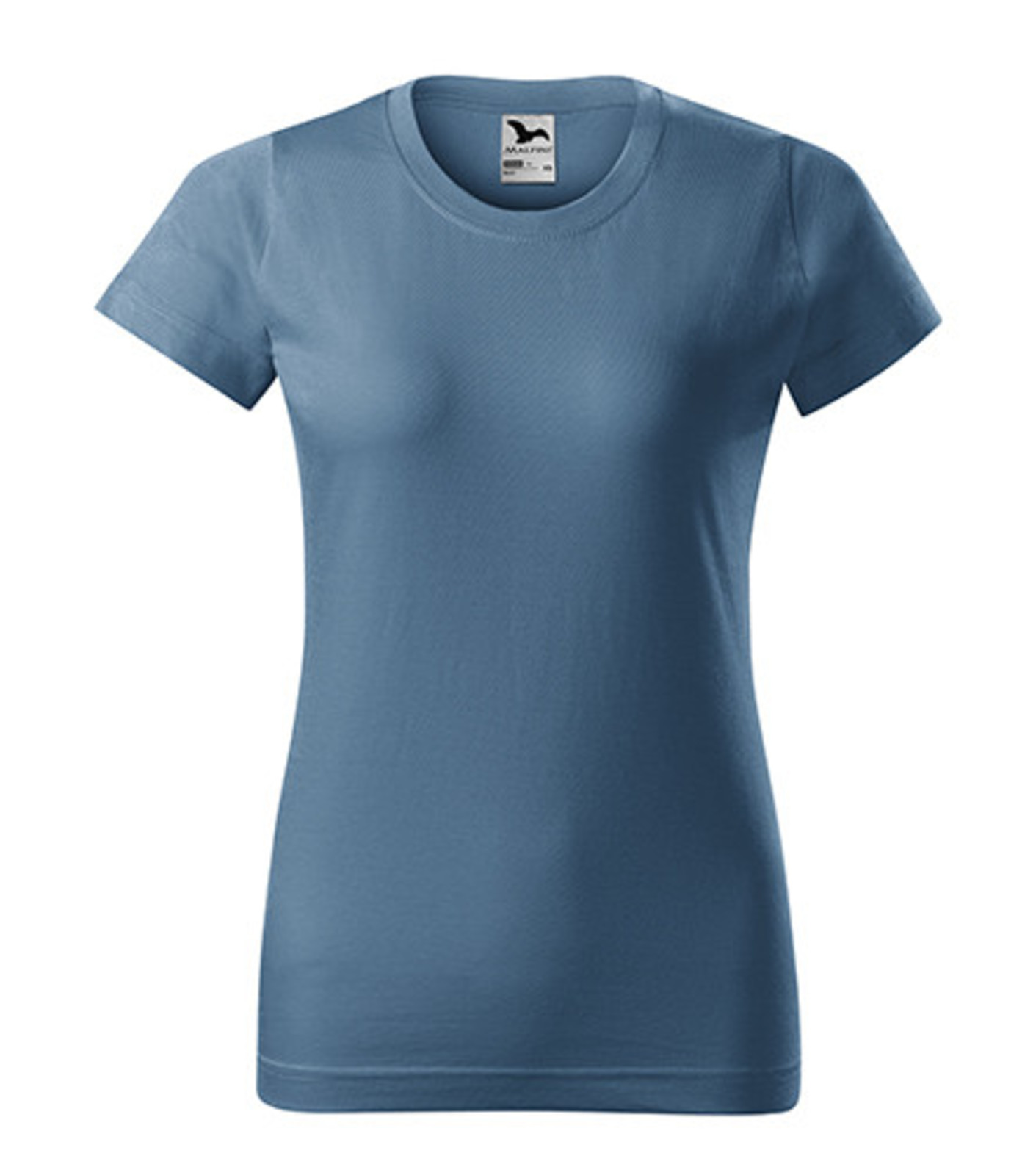 Dámske tričko Malfini Basic 134 - veľkosť: XXL, farba: denim