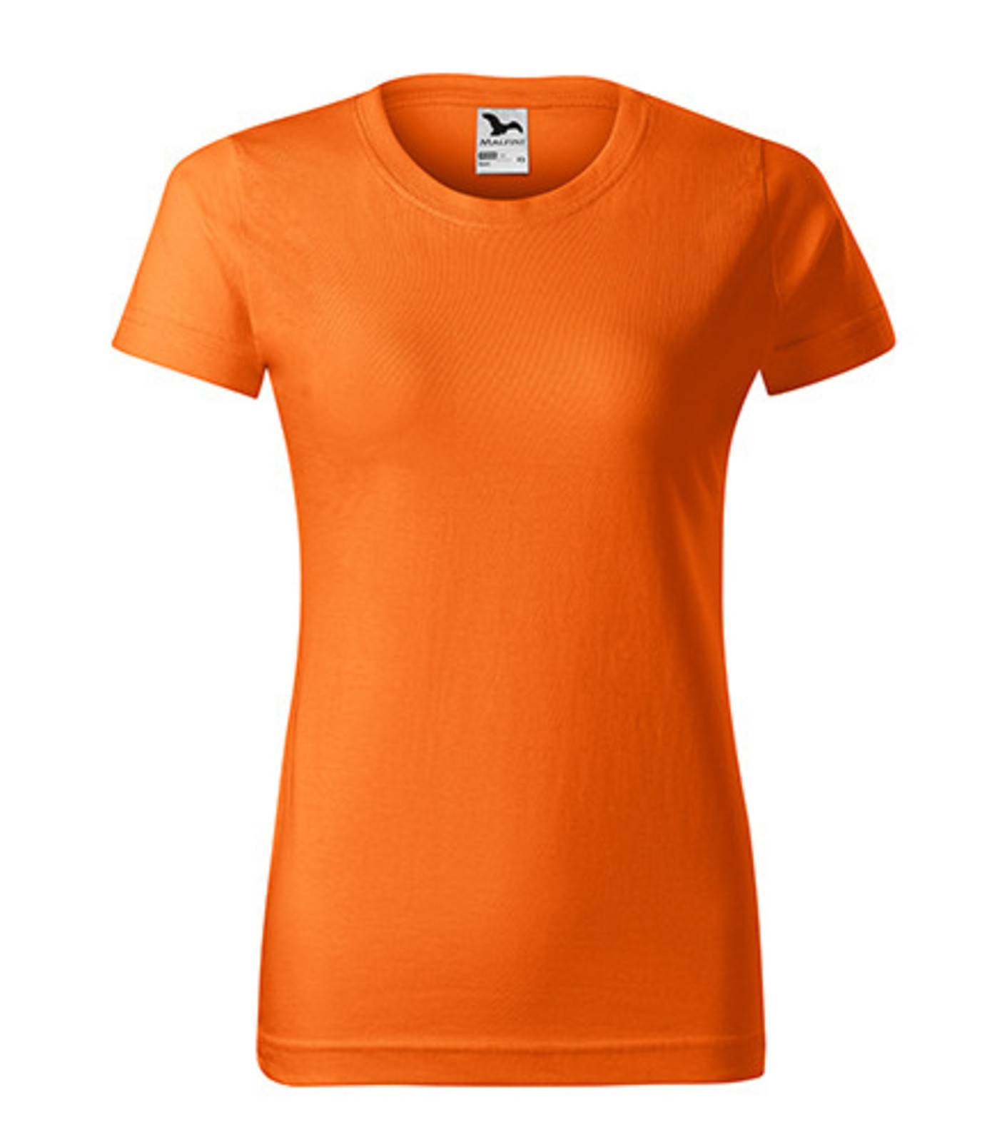 Dámske tričko Malfini Basic 134 - veľkosť: L, farba: oranžová