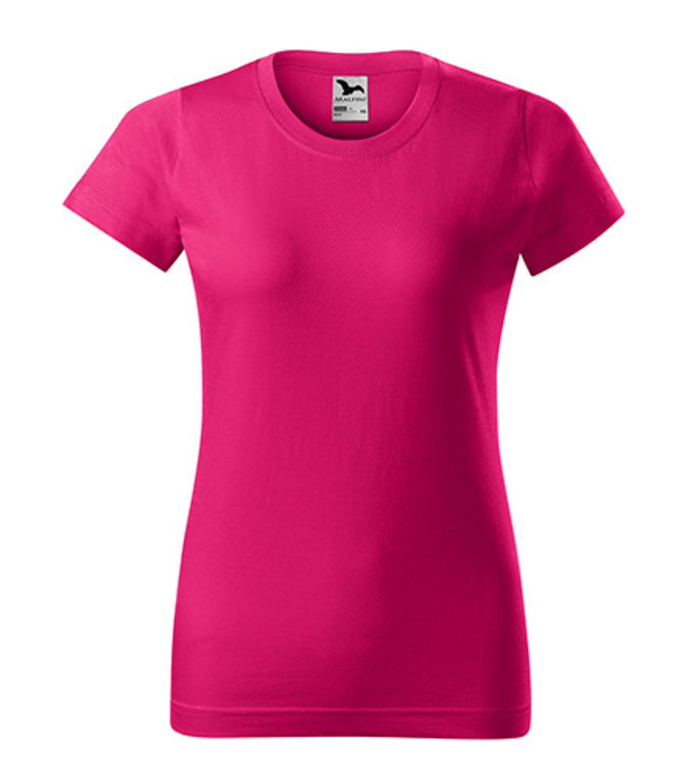 Dámske tričko Malfini Basic 134 - veľkosť: L, farba: malinová