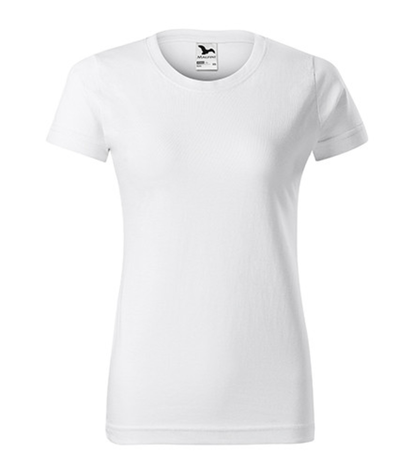 Dámske tričko Malfini Basic 134 - veľkosť: M, farba: biela