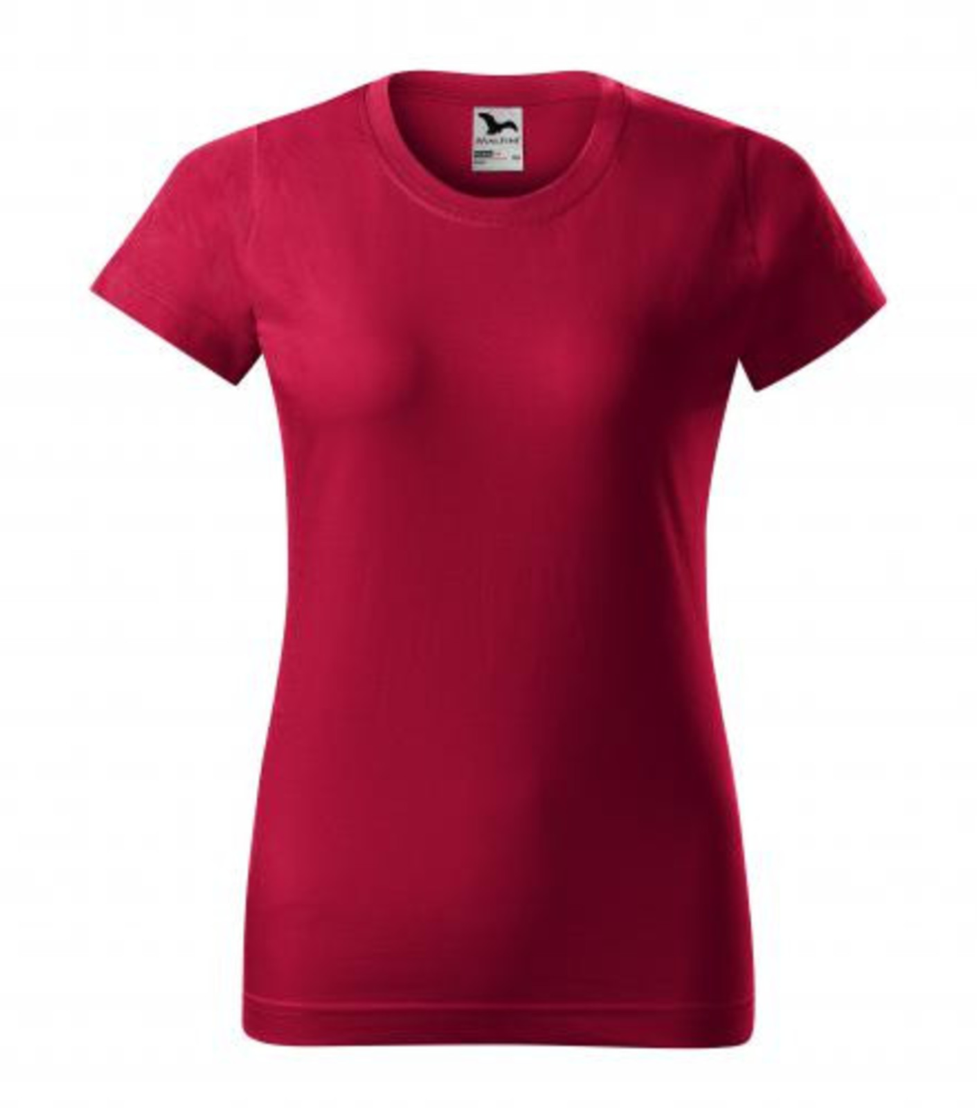 Dámske tričko Malfini Basic 134 - veľkosť: L, farba: marlboro červená