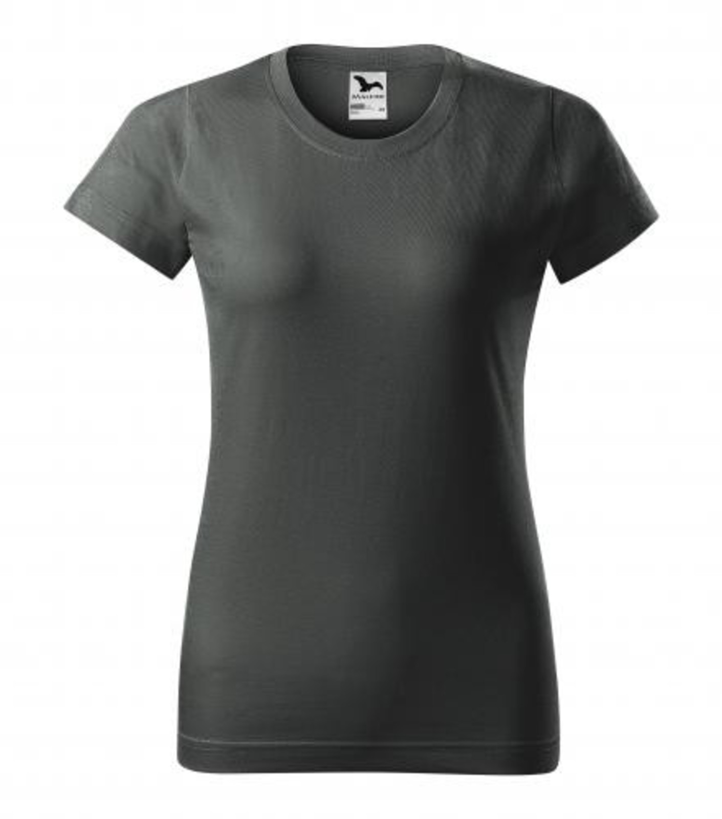 Dámske tričko Malfini Basic 134 - veľkosť: XL, farba: tmavá bridlica