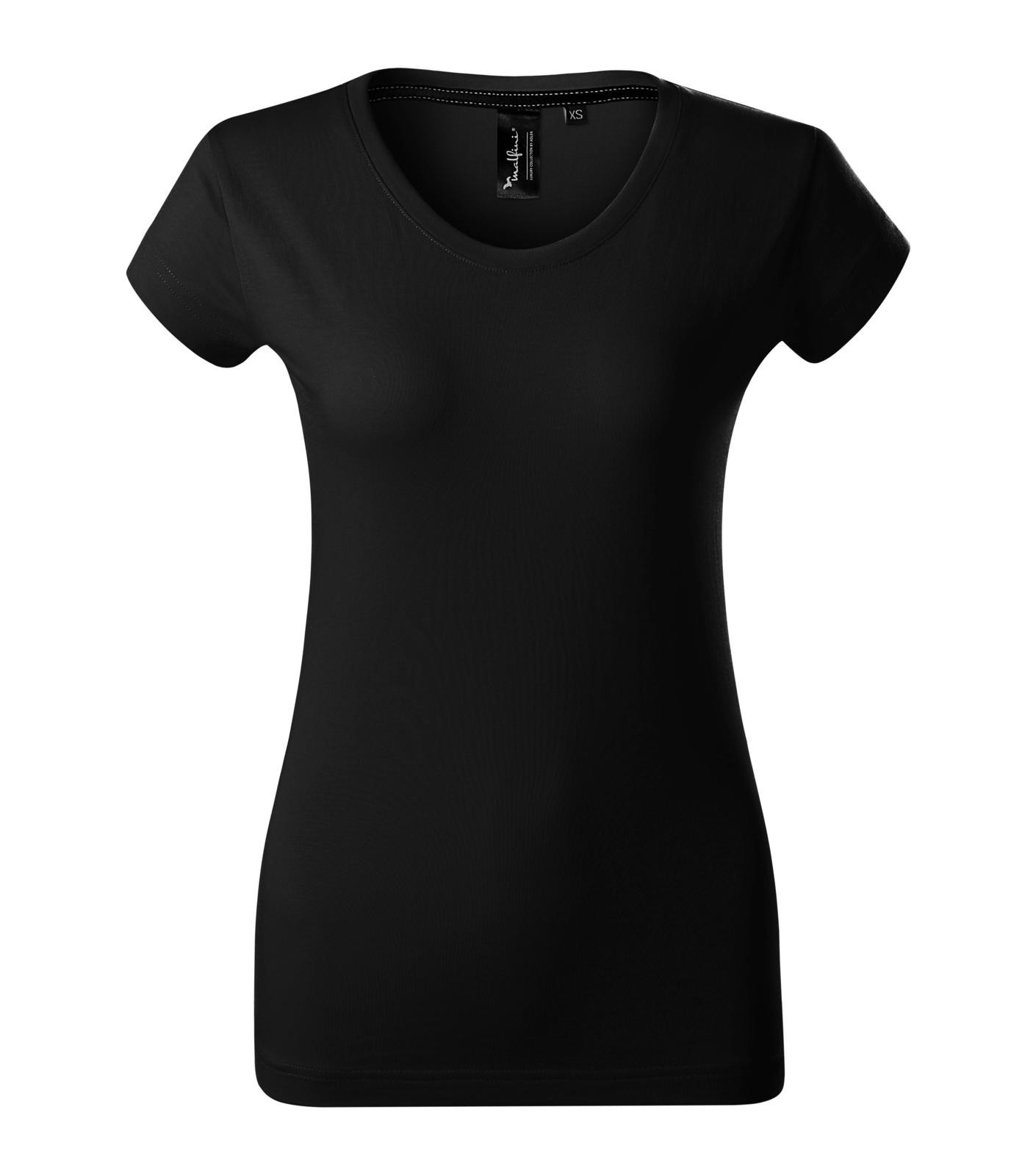 Dámske tričko Malfini Premium Exclusive 154 - veľkosť: L, farba: čierna