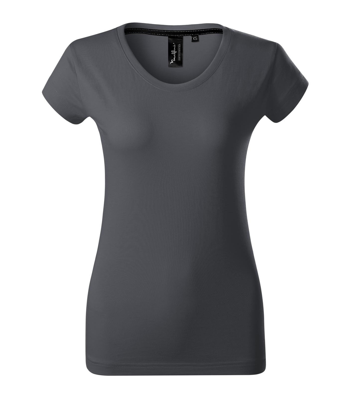 Dámske tričko Malfini Premium Exclusive 154 - veľkosť: M, farba: svetlá antracit