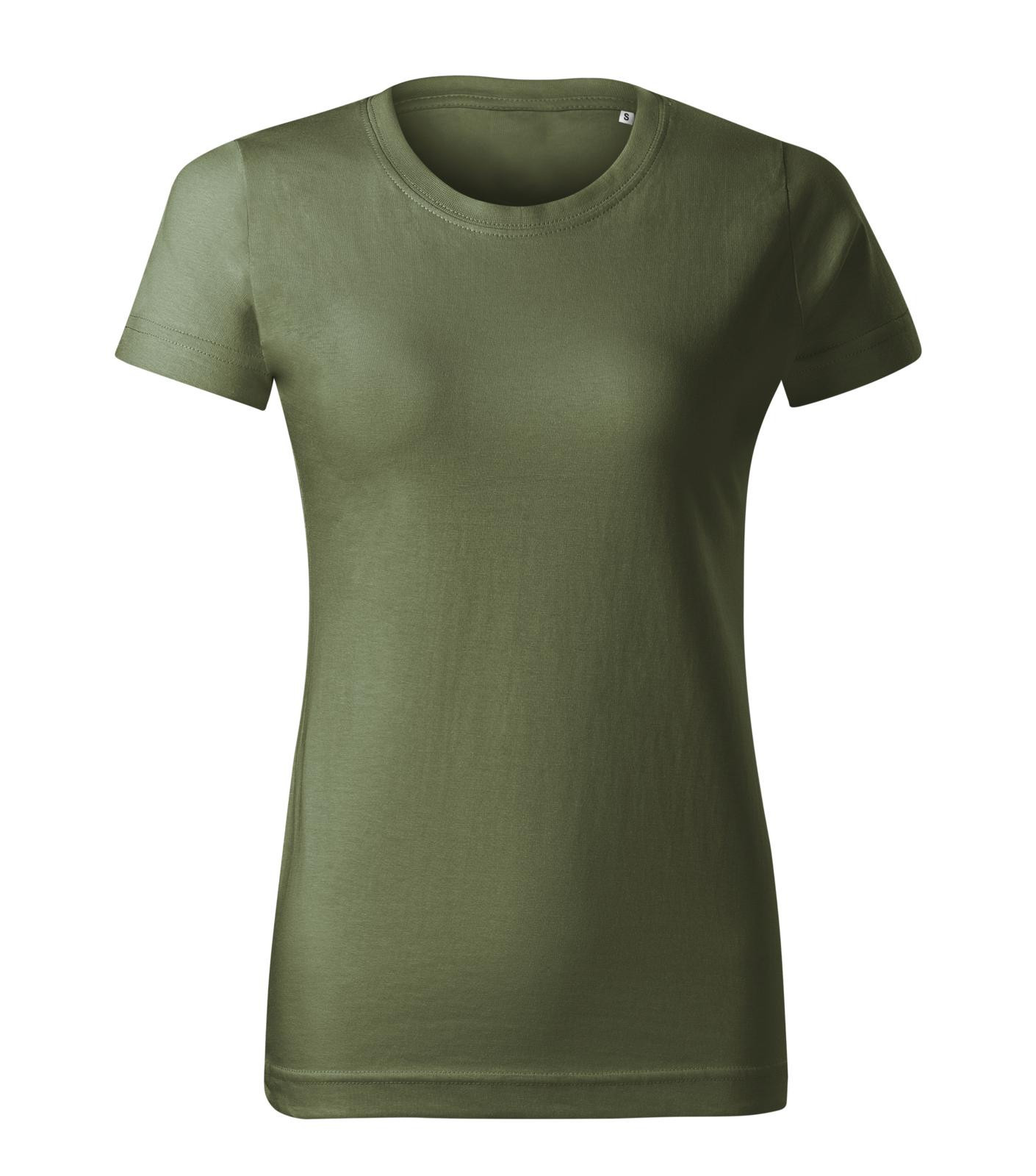 Dámske tričko Malini Basic Free F34 - veľkosť: XL, farba: khaki