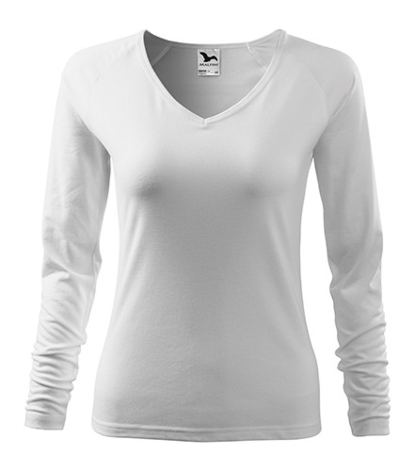 Dámske tričko s dlhým rukávom Adler Elegance 127 - veľkosť: L, farba: biela