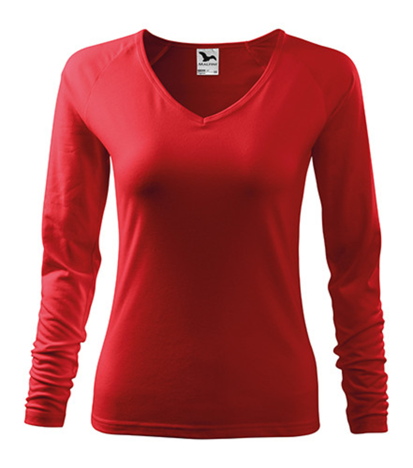 Dámske tričko s dlhým rukávom Adler Elegance 127 - veľkosť: L, farba: červená