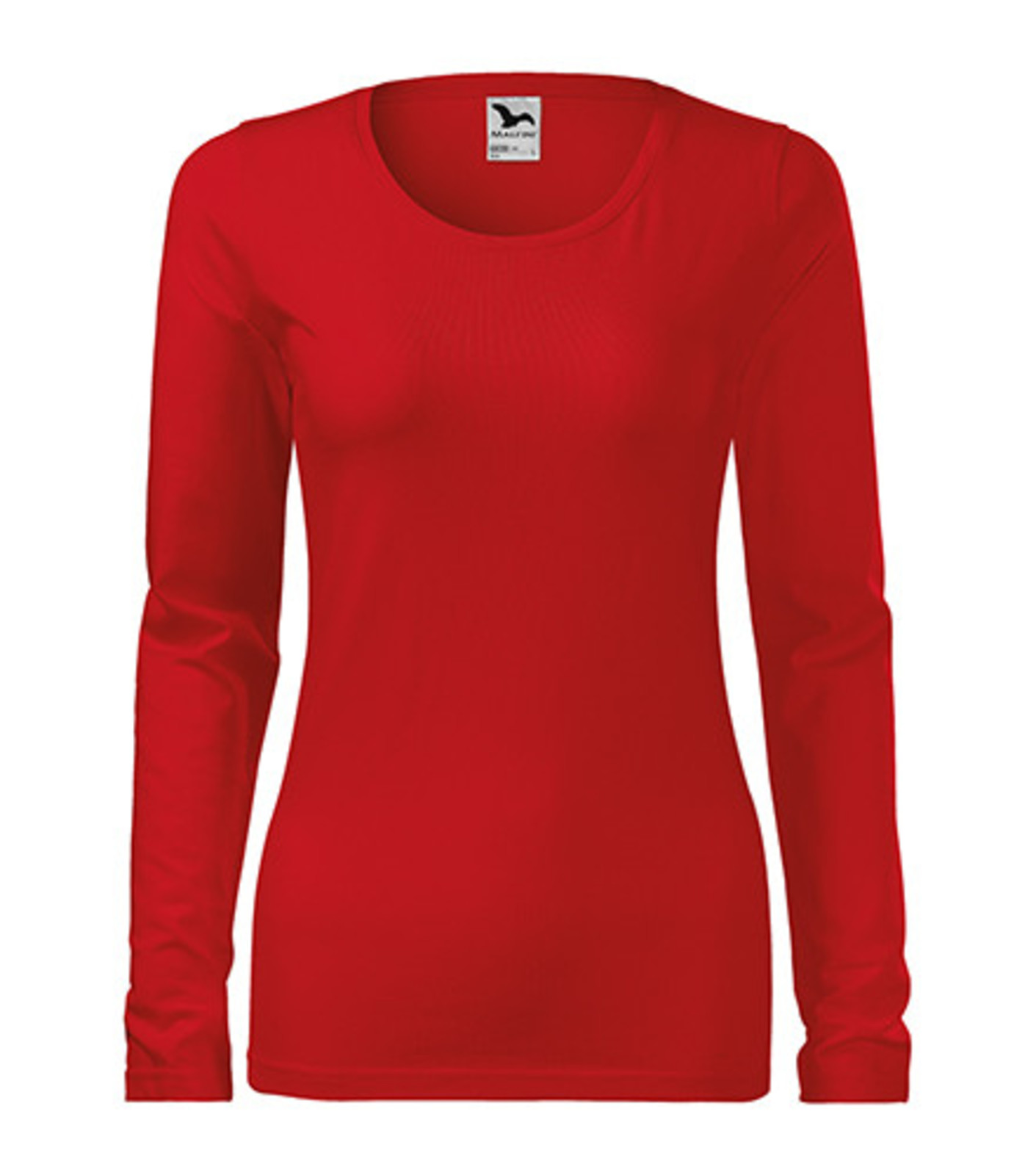 Dámske tričko s dlhým rukávom Adler Slim 139 - veľkosť: L, farba: červená